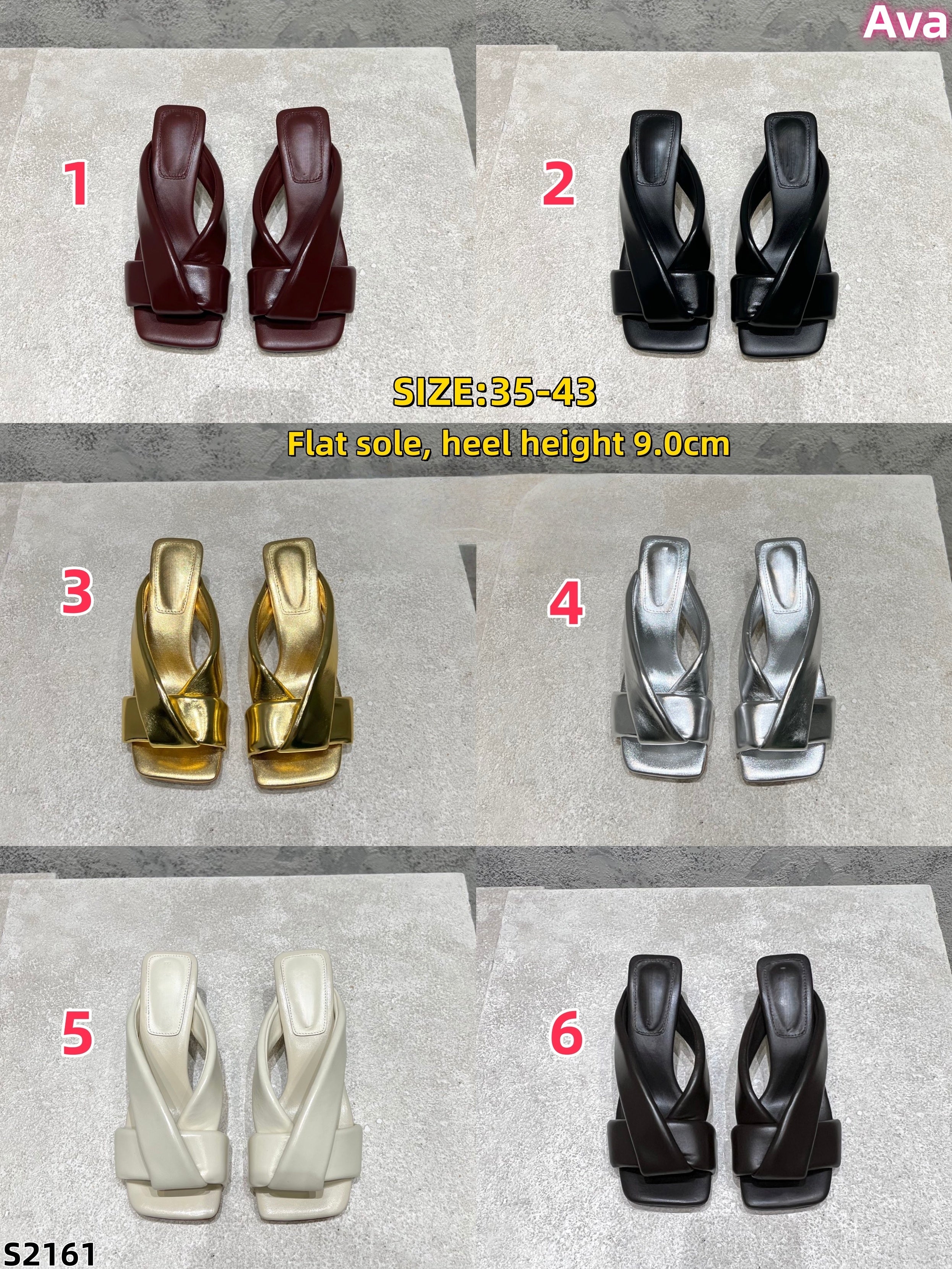 S2161 Bv leather shoes