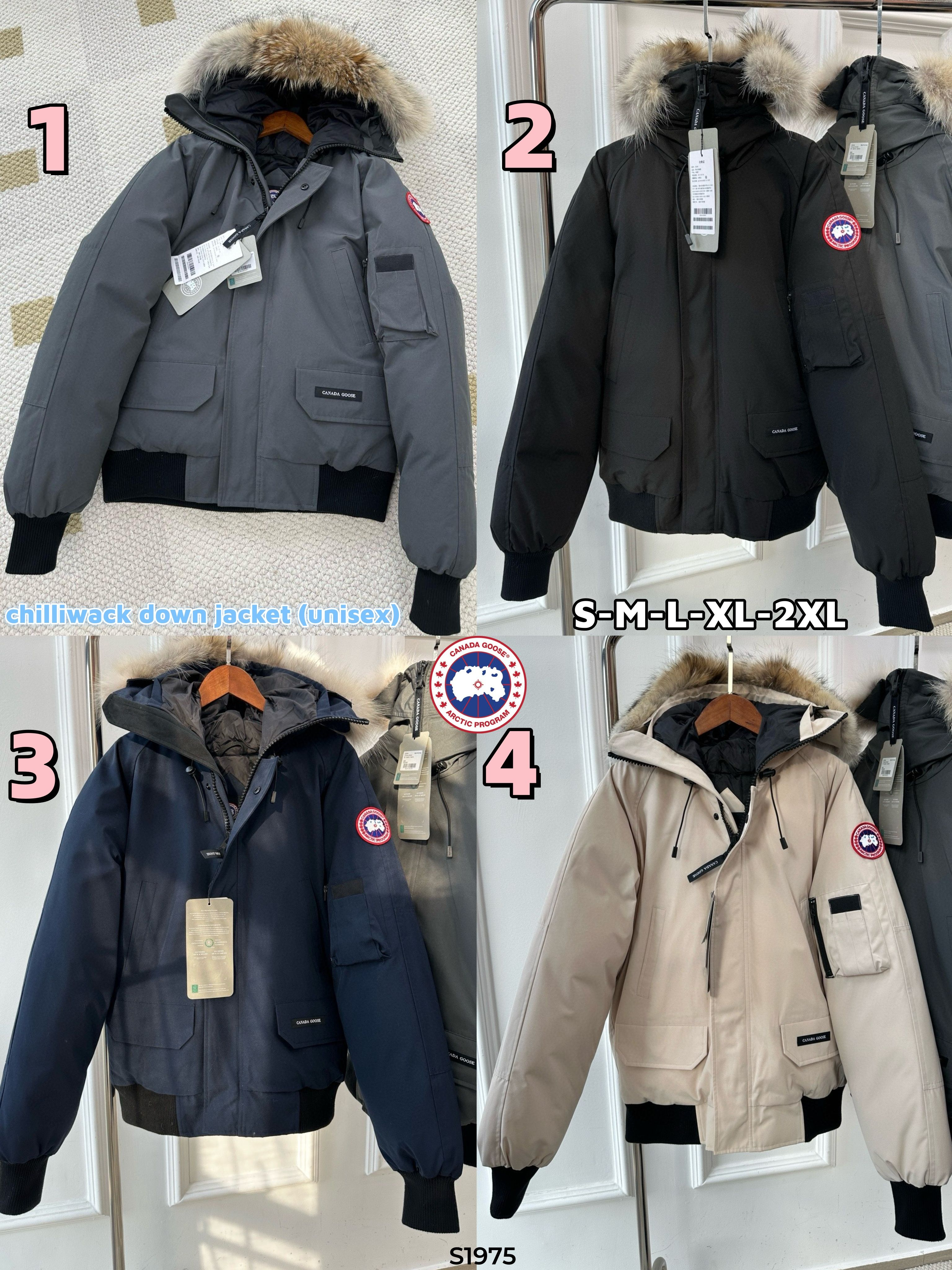 S1975 Canada Goose down jacket (unisex)