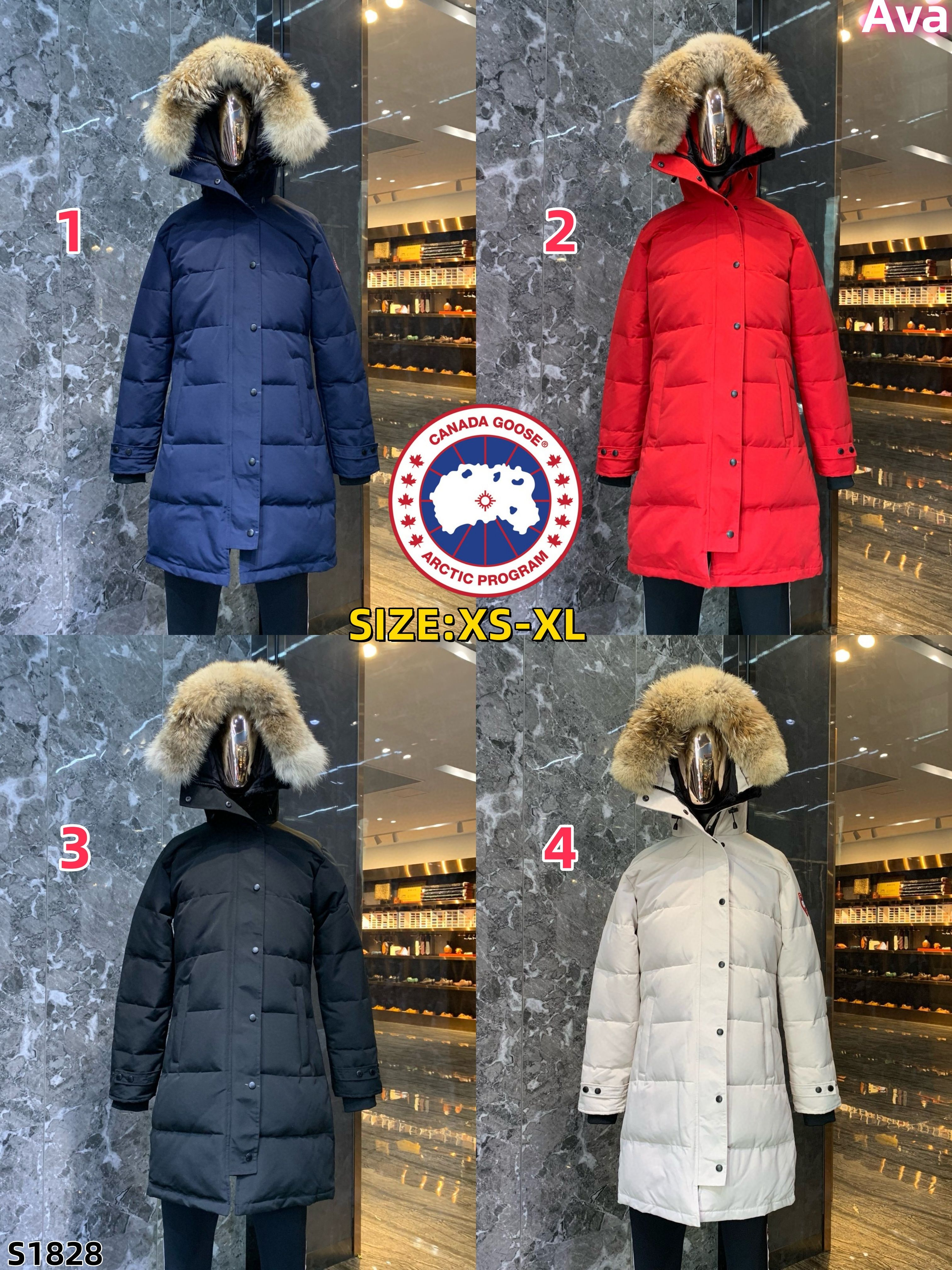 S1828 Canada Goose down jacket