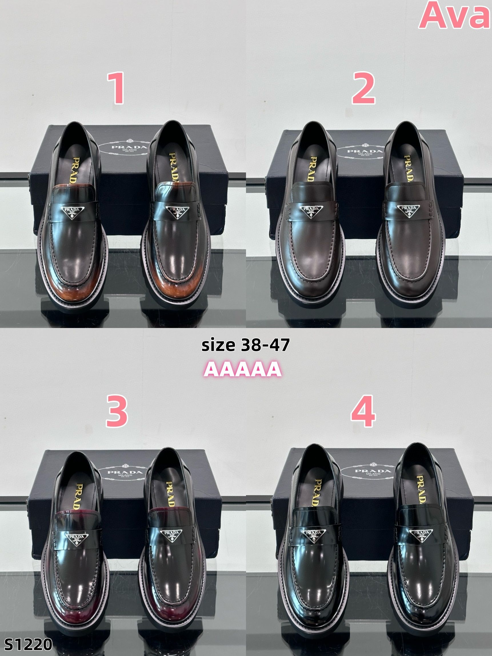 S1220 Prada shoes