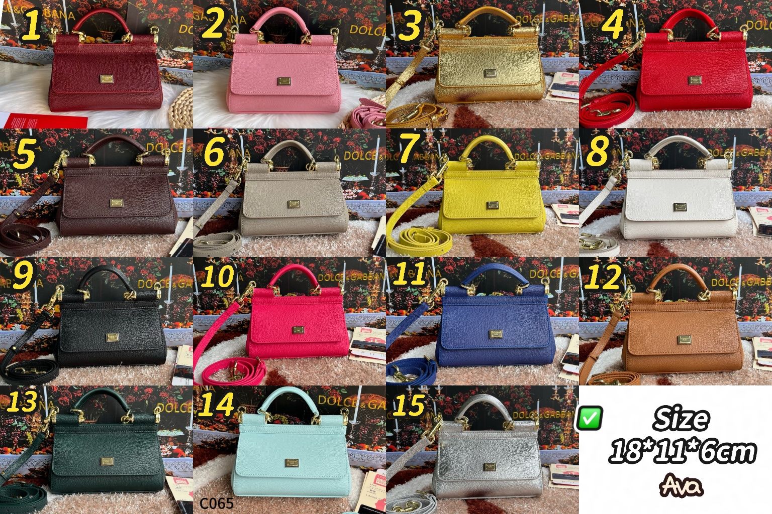 C065 Dolce & Gabbana Sicily handbag