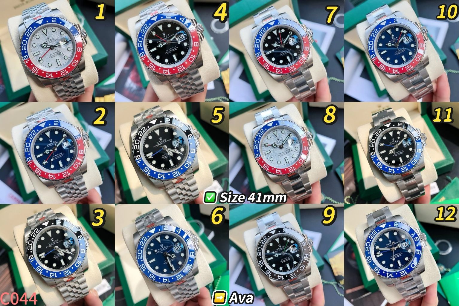 S044 GMT-Master II watch