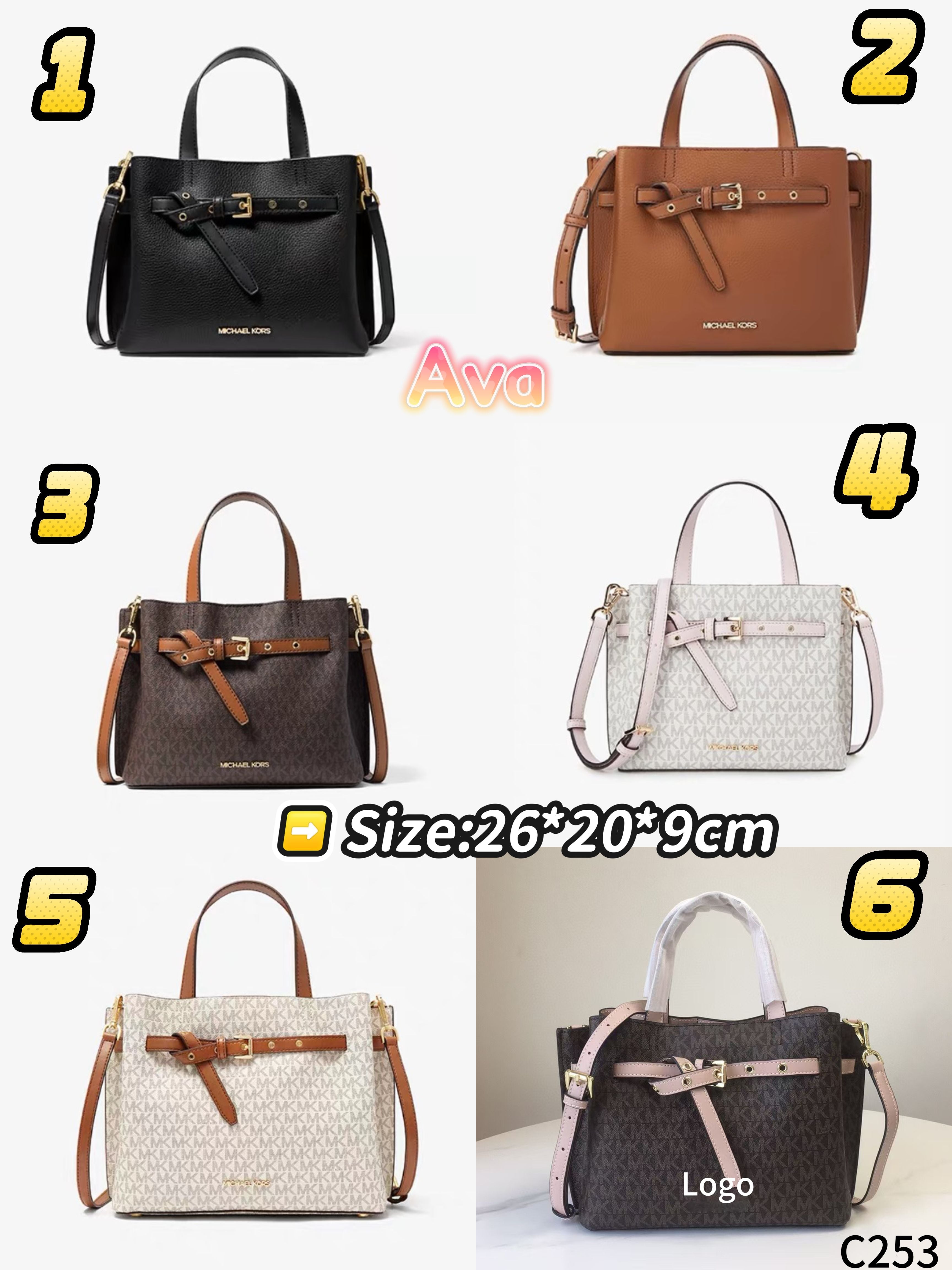 C253 Michael Tote Bag