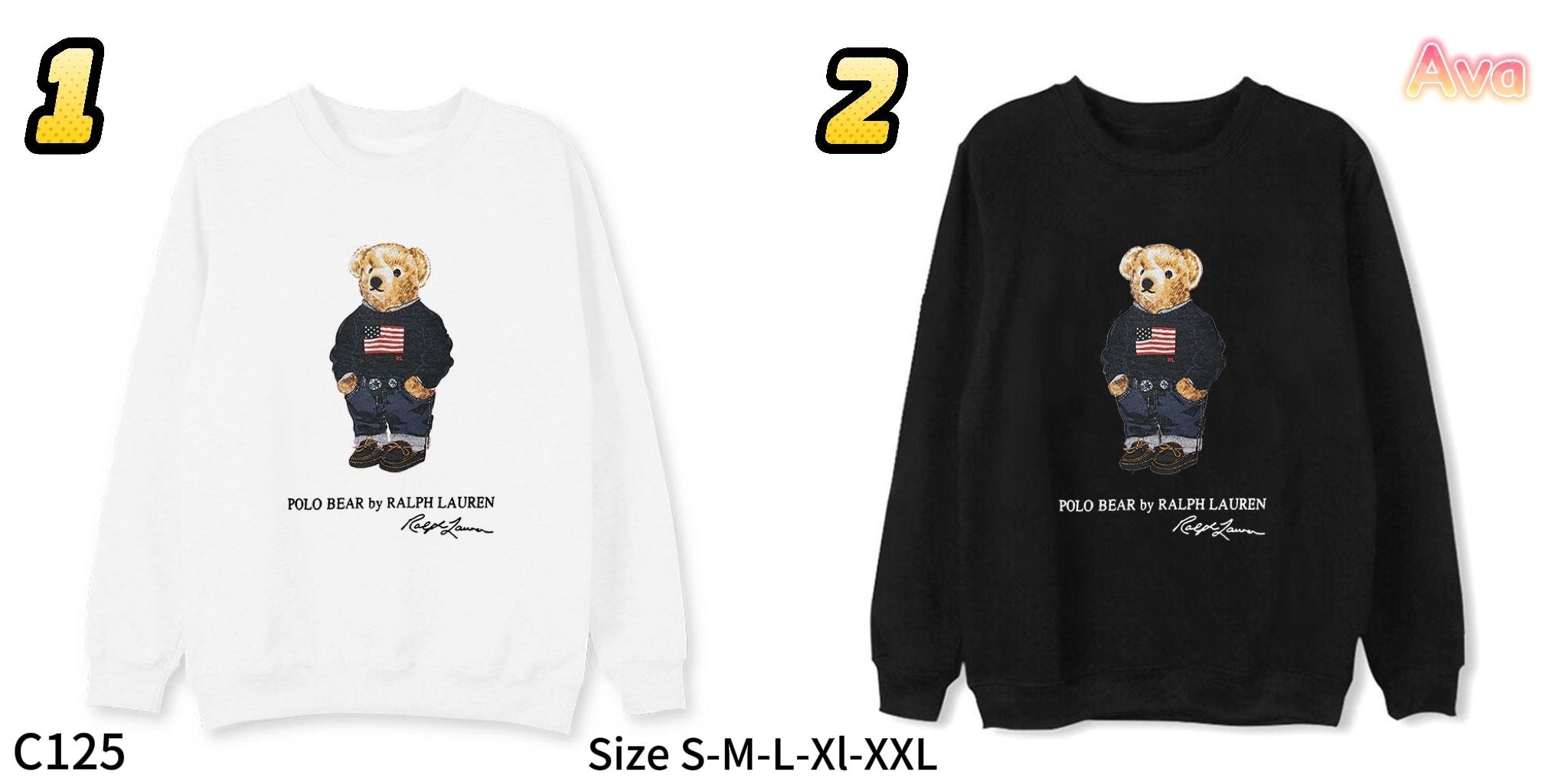 C125 Ralph Lauren cotton sweatshirt