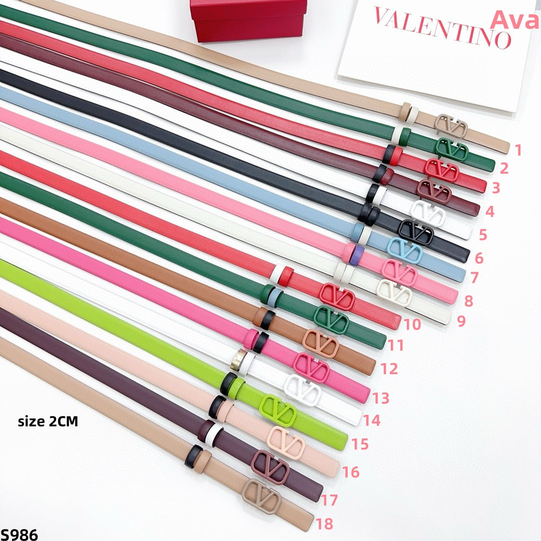 S986 Valentino belt