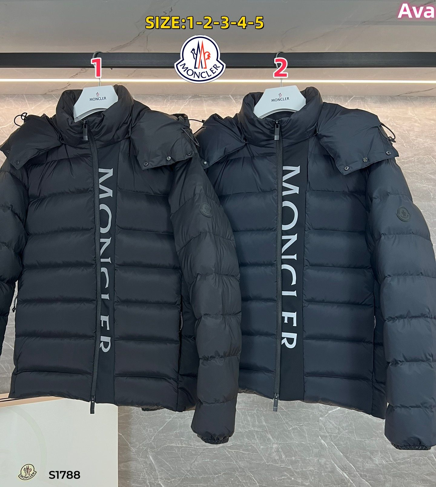 S1788 Moncler down jacket