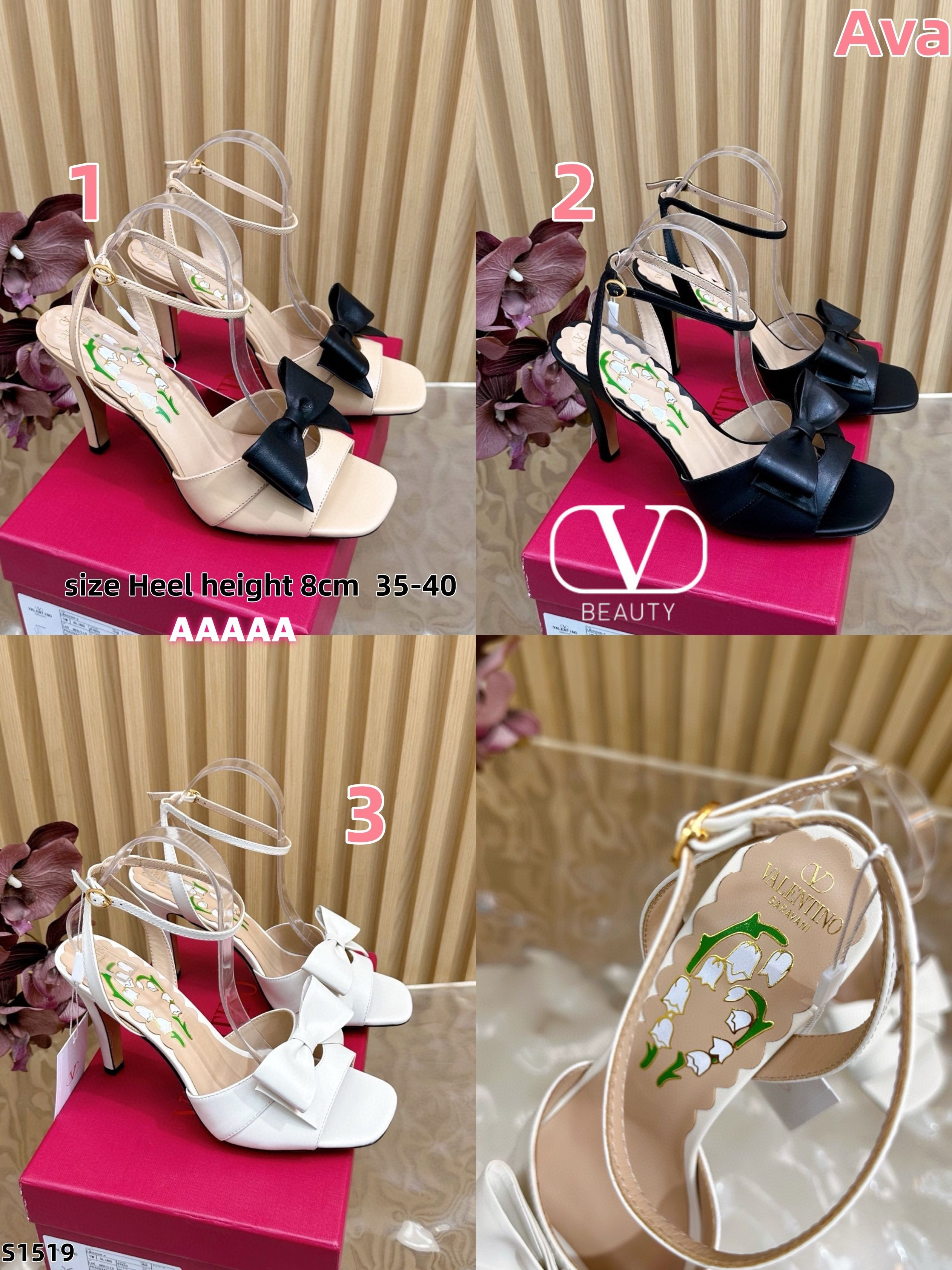 S1519 Valentino high heels