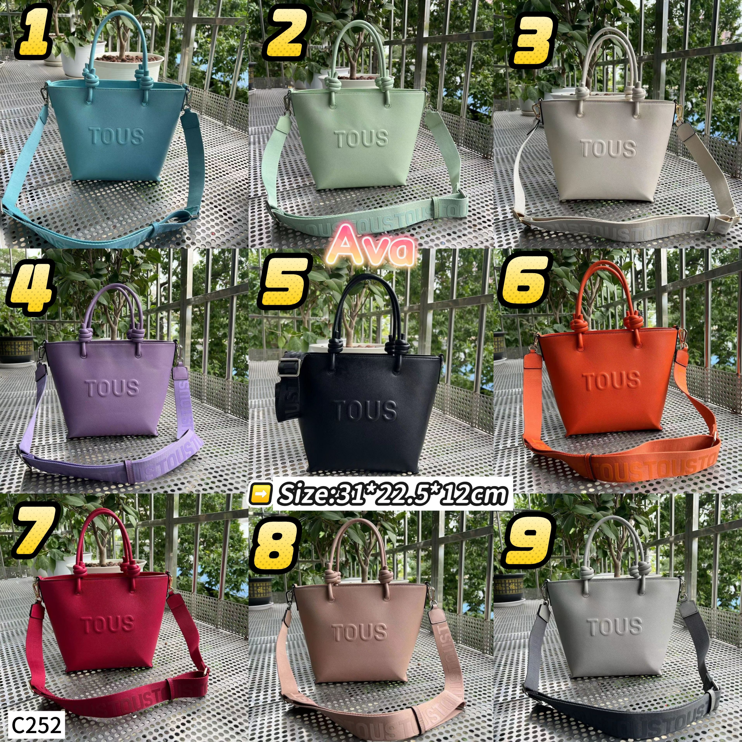 C252 Tous Tote Bag