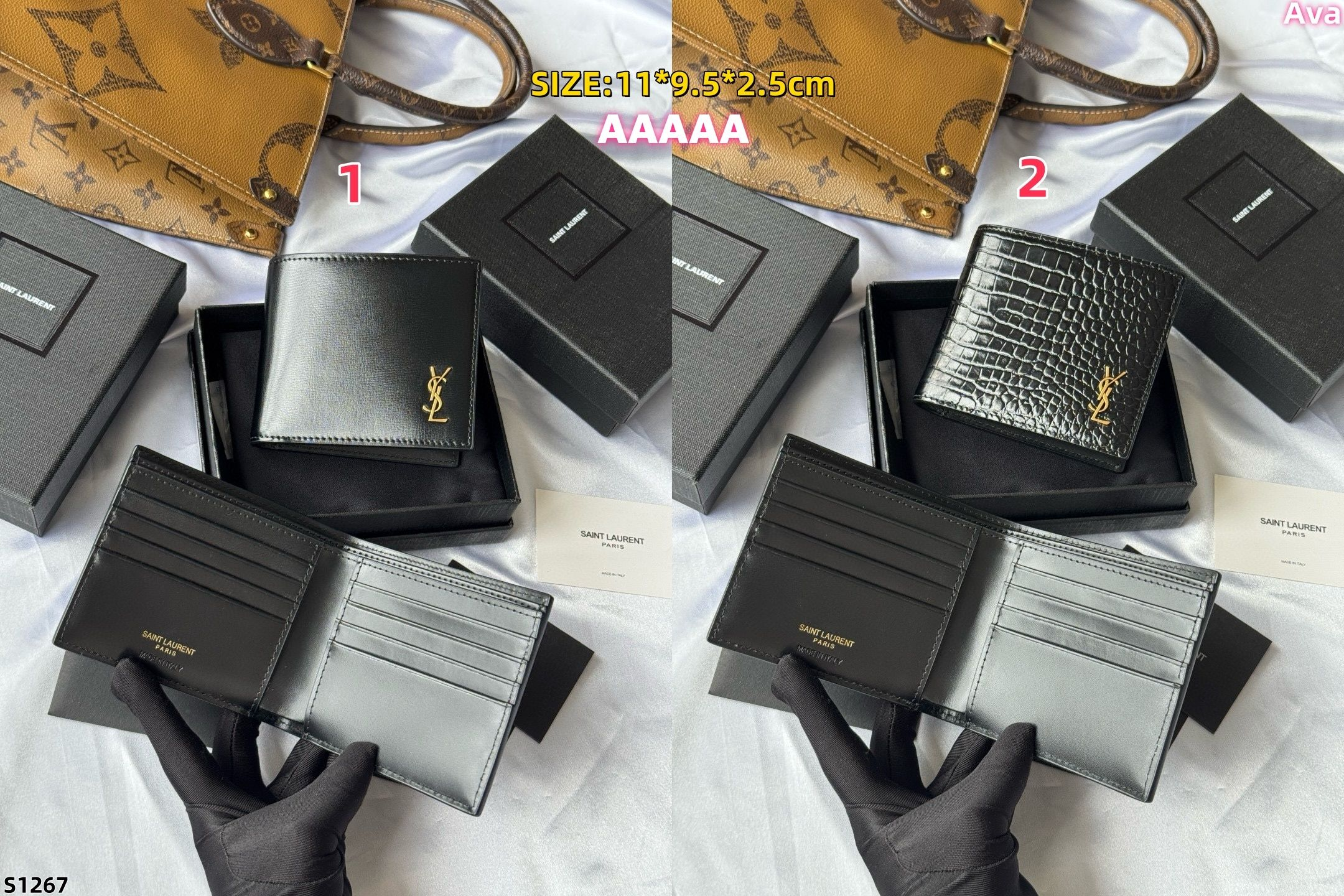 S1267  Saint Laurent Wallet