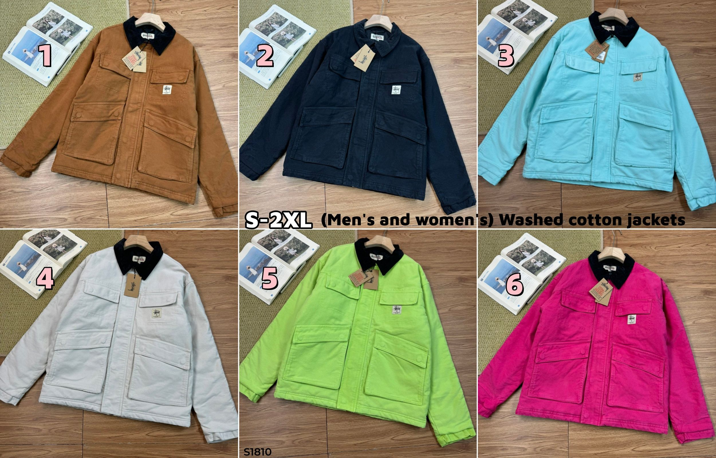 S1810 Stussy jacket