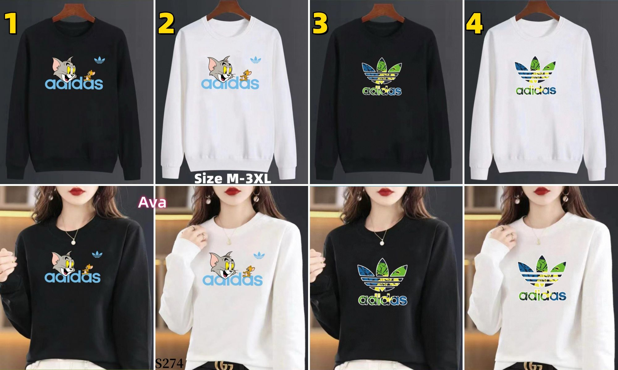 S274 Adidas sweatshirt