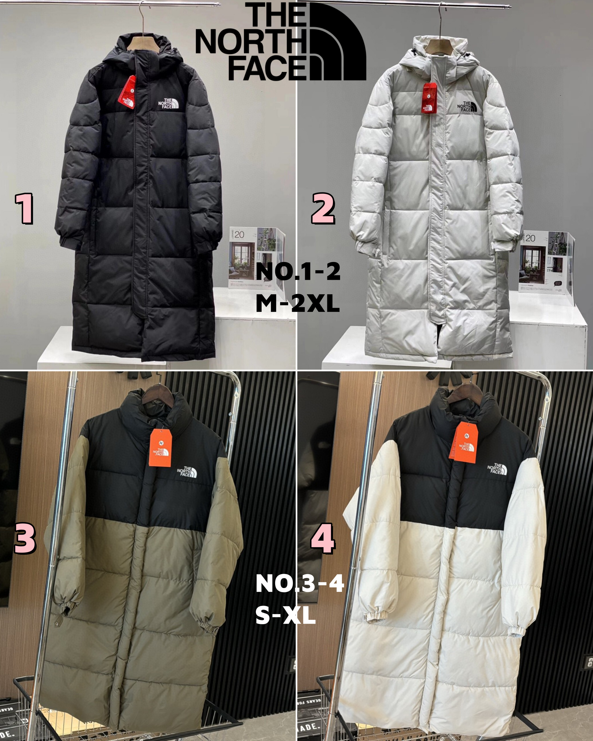 S241 The North Face down jacket