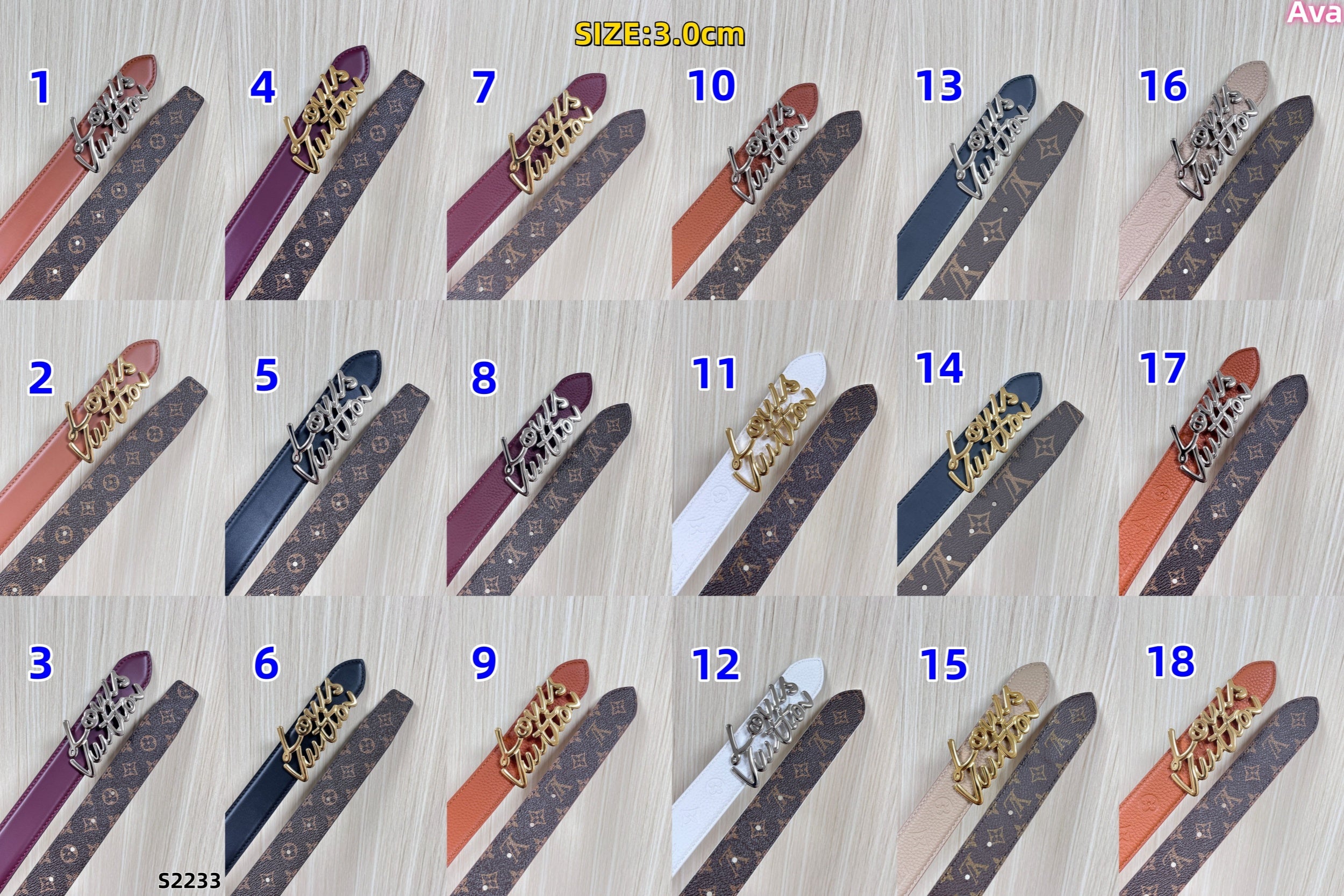 S2233 L belt