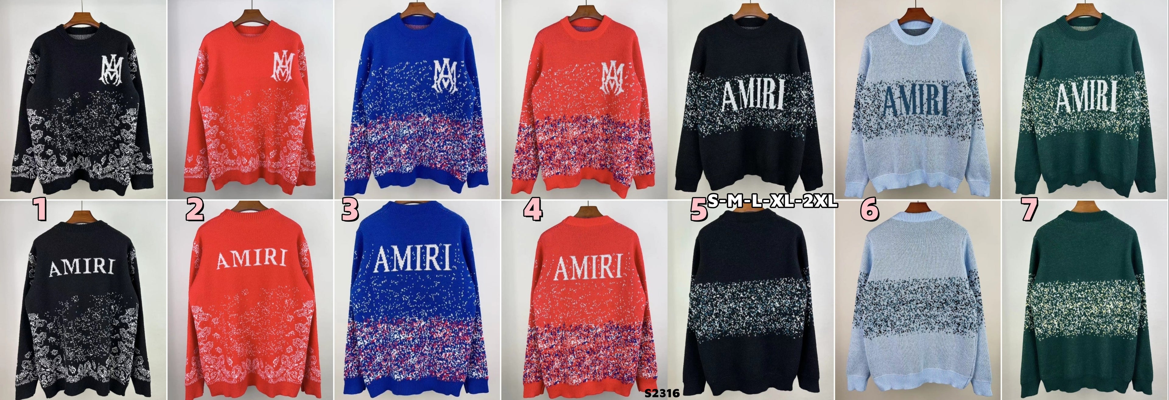 S2316 AMIRI sweater