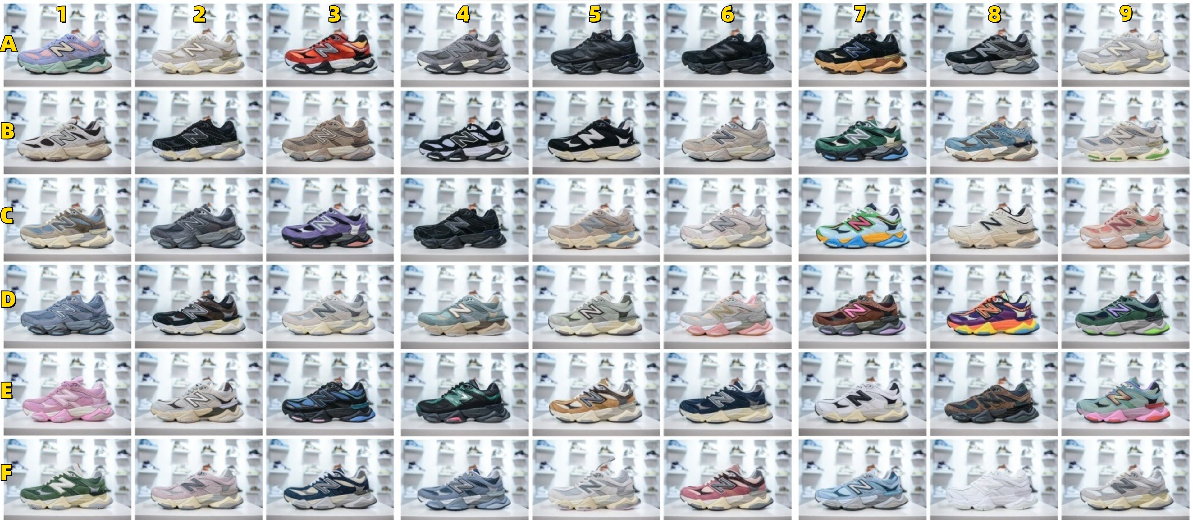 C231 New Balance 9060 series shoes