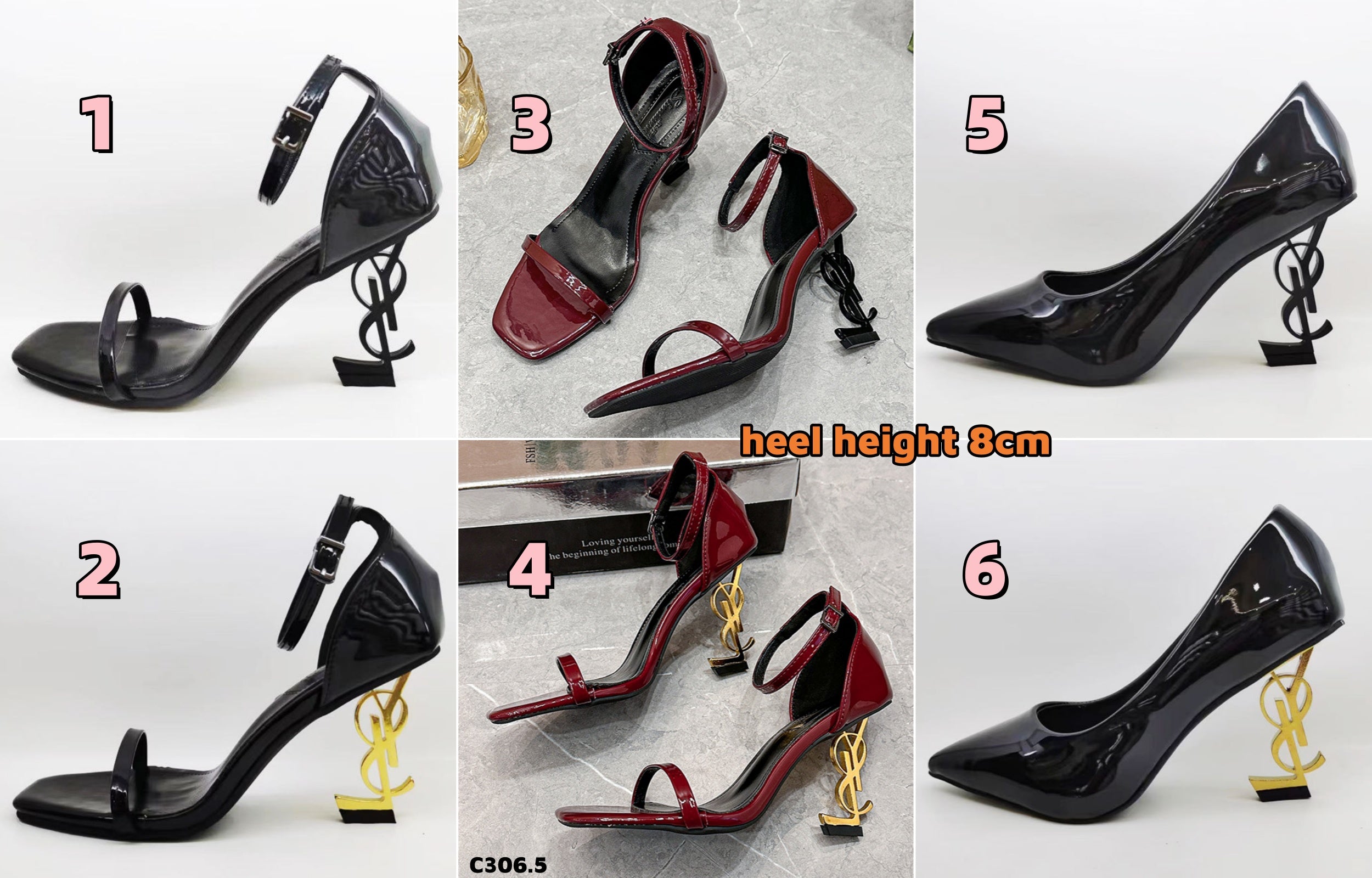 C306.5 high heels
