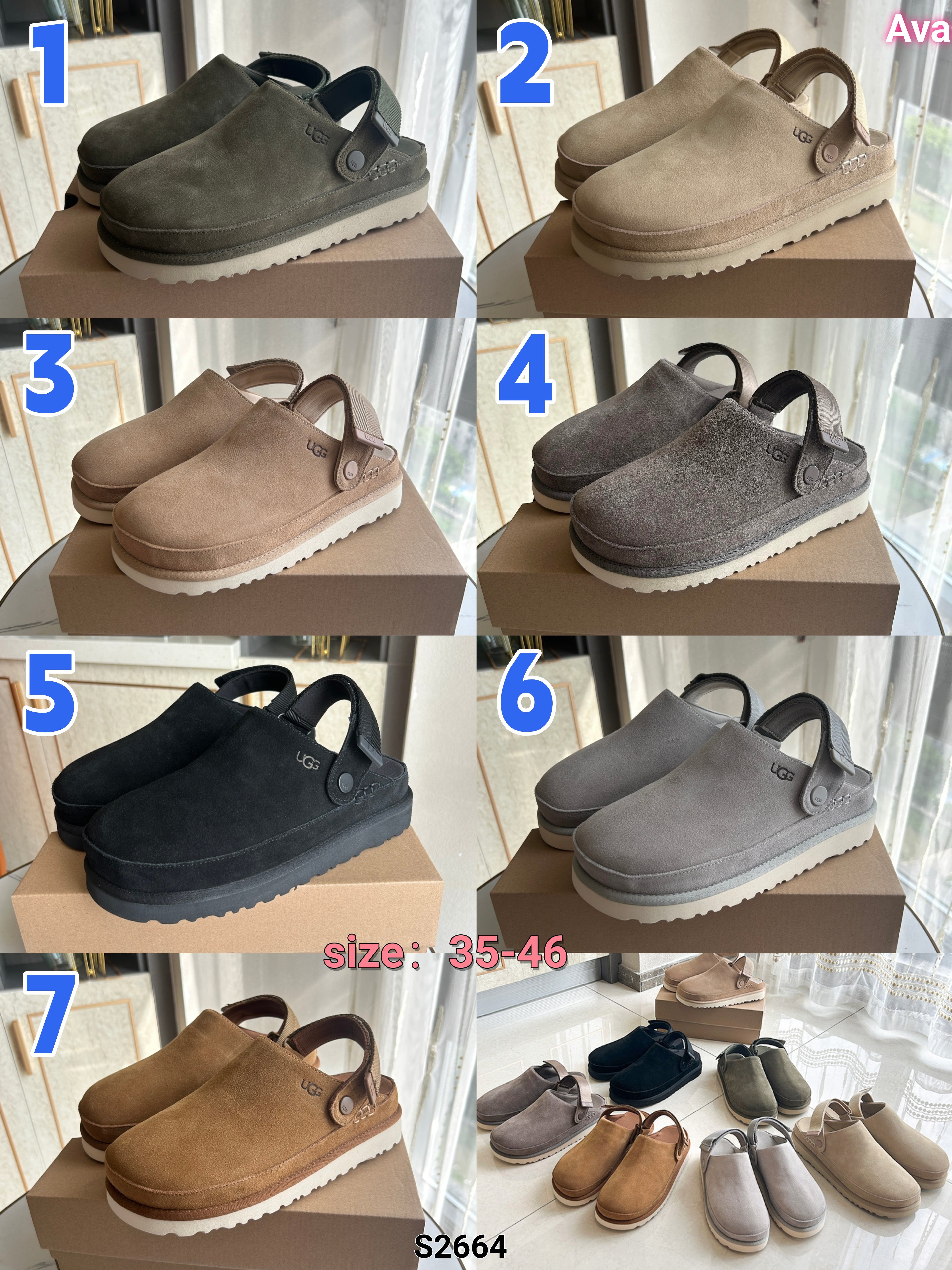 s2664 UGG  Goldenstar Clog shoes