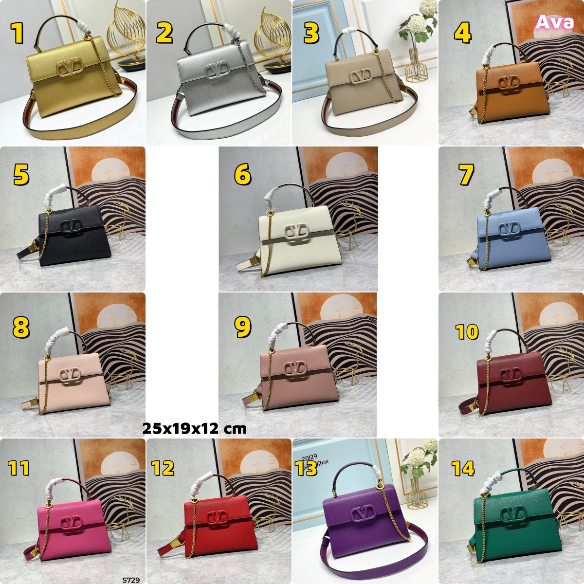 S729 Valentino VSling Tote Bag