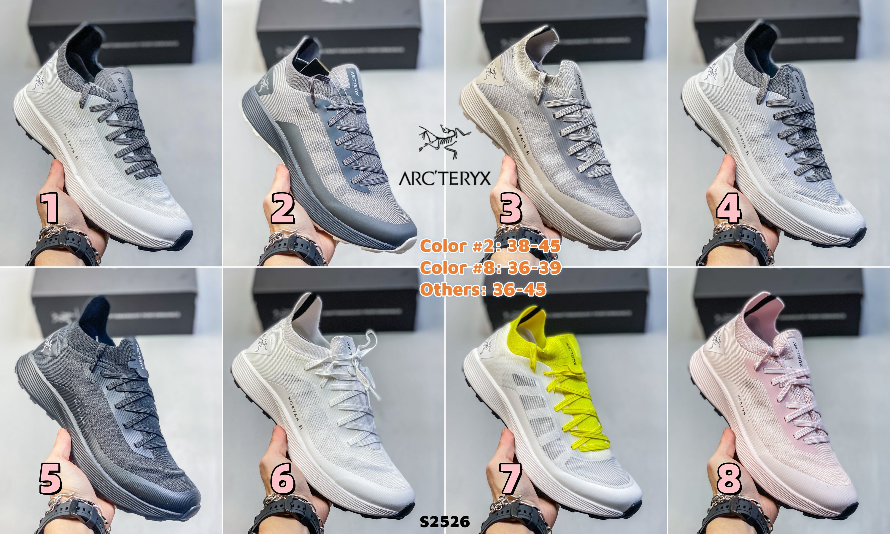 S2526 Arc'teryx Aerios AURA Low Sneakers