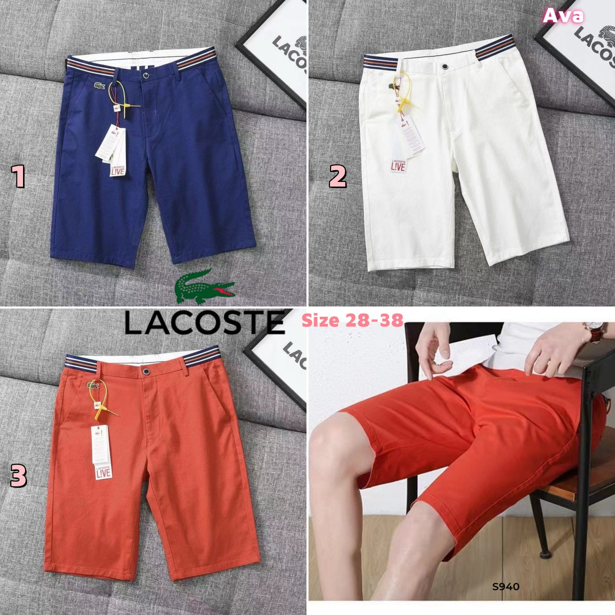 S940 Lacoste shorts