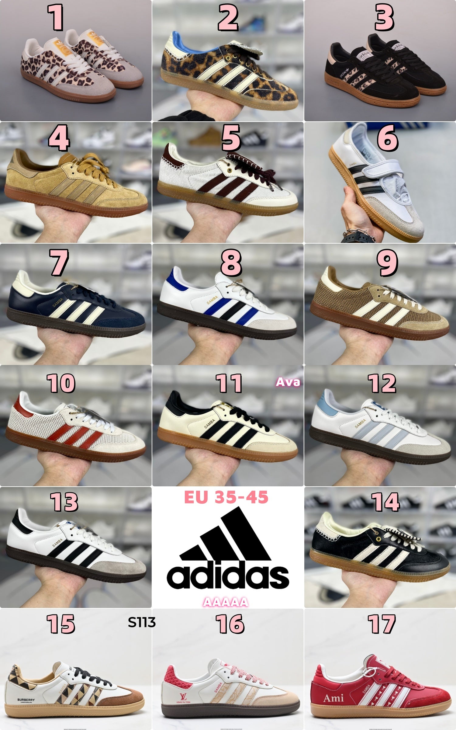 S113 Samba shoes