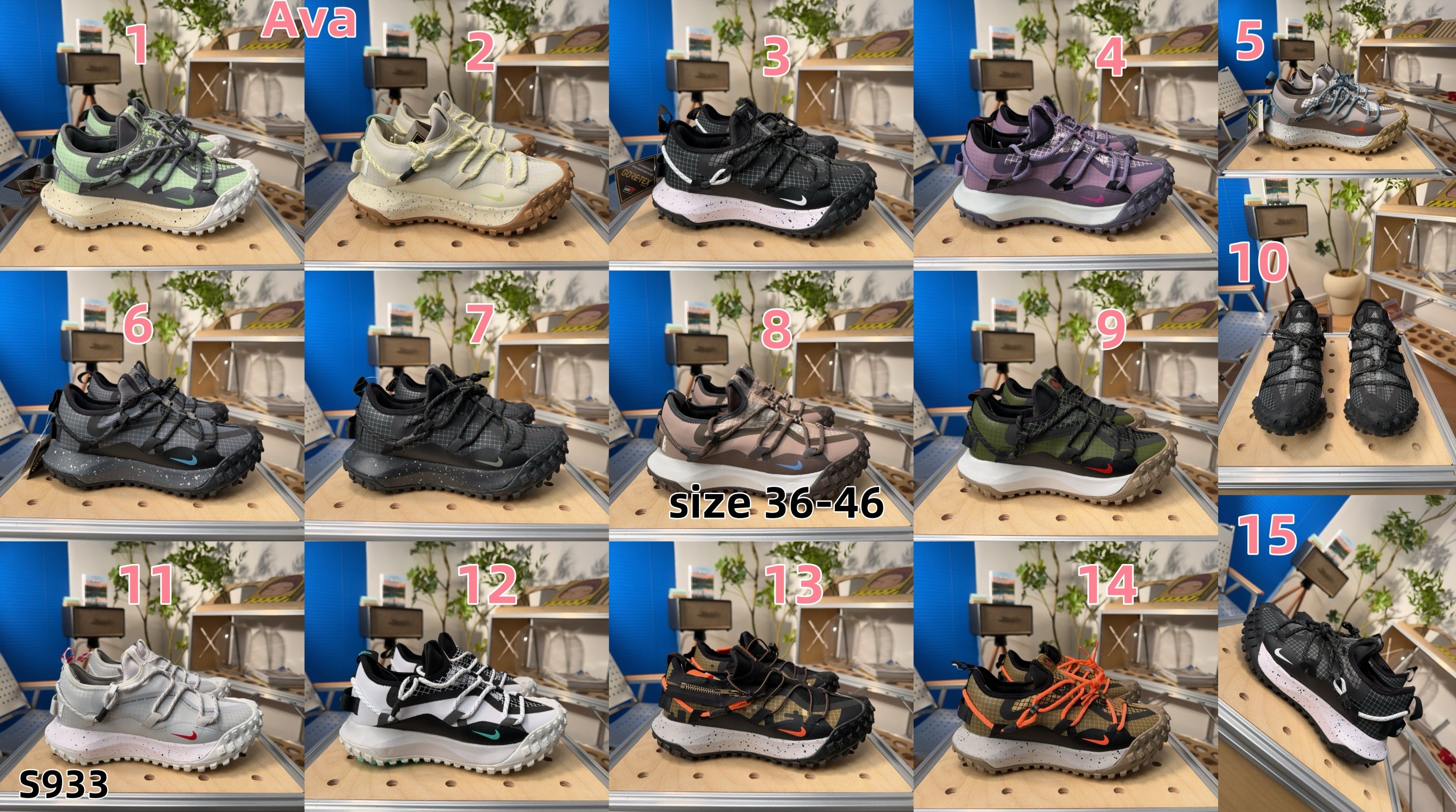 S933 Nike ACG Mount Low GTX SE Shoes
