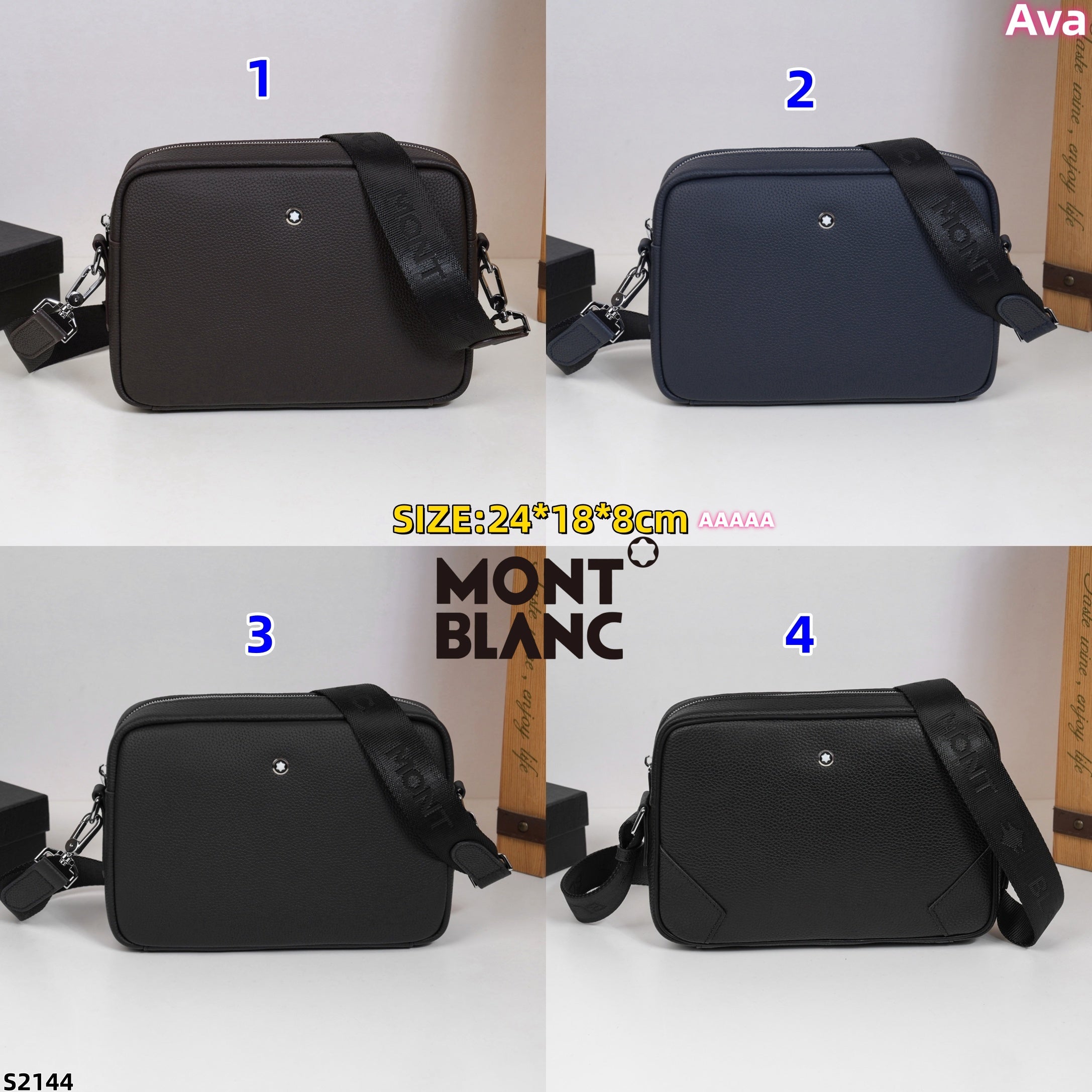 S2144 Montblanc shoulder bag