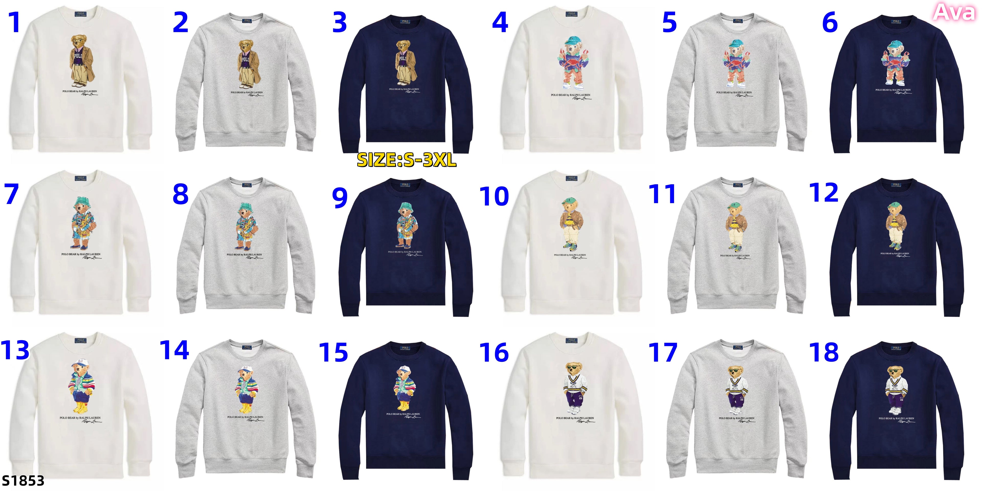 S1853 Ralph Lauren Sweatshirt