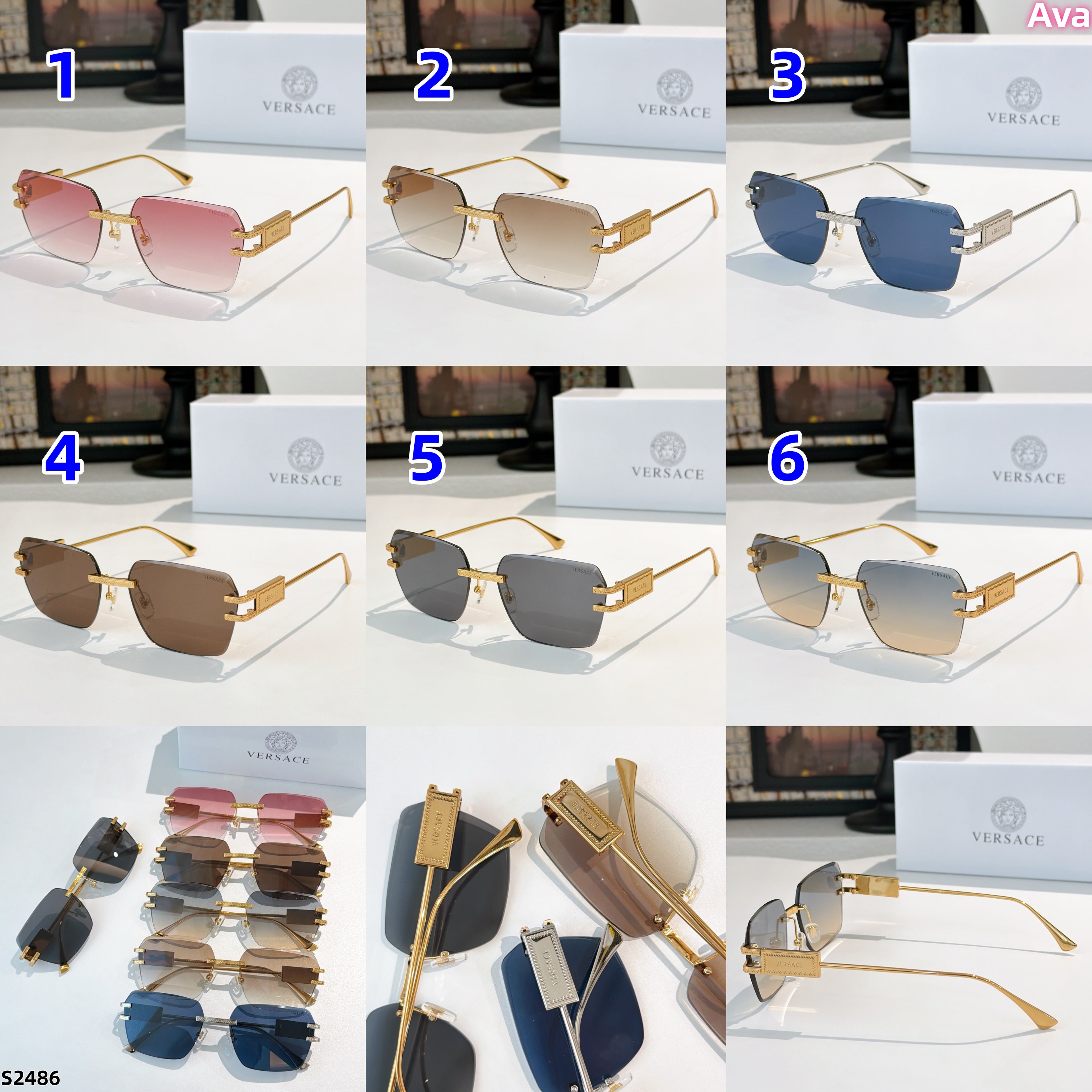S2486 Versace Eyeglasses