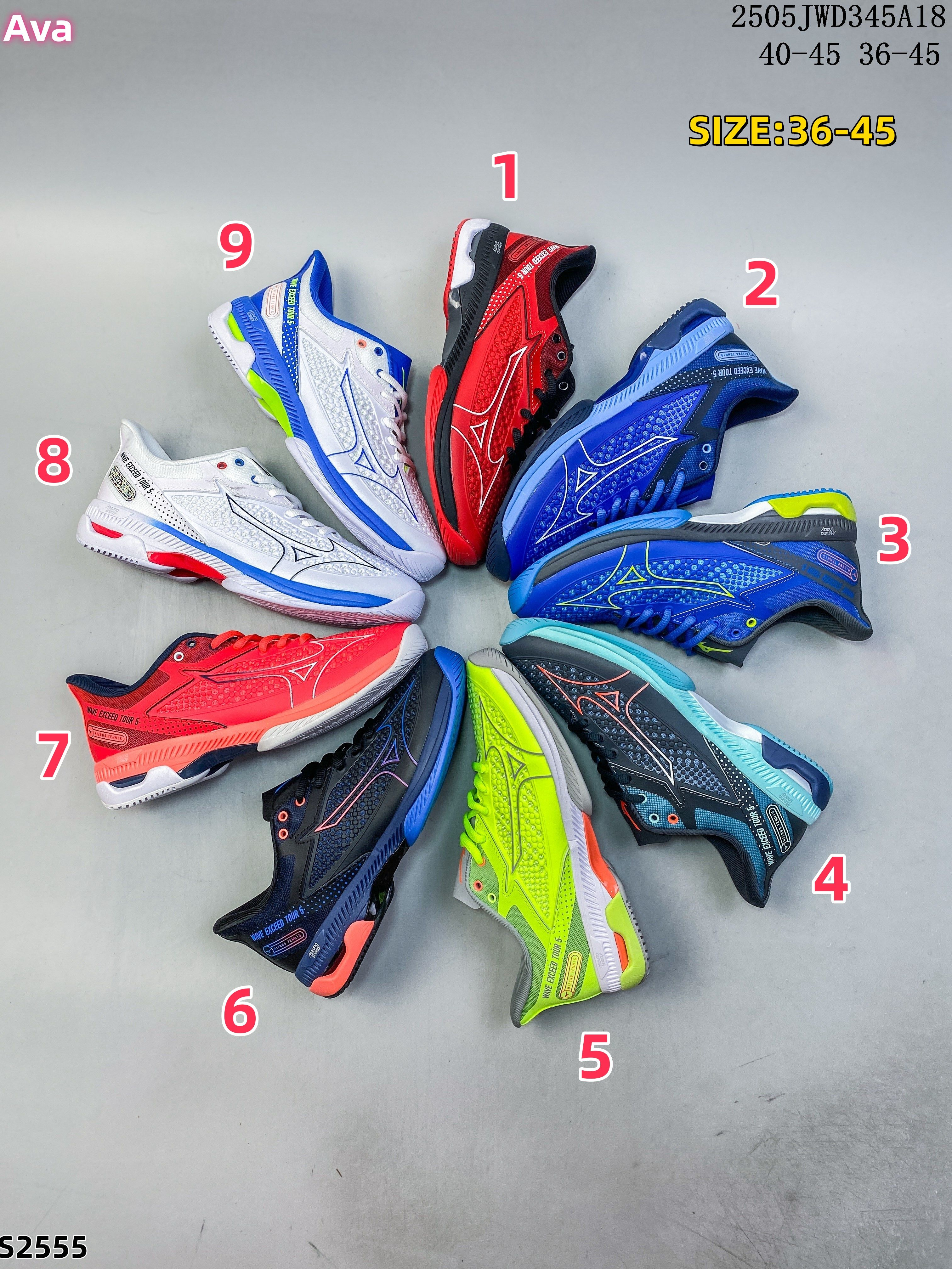 S2555 Mizuno Wave Exceed Tour 5cc tennis shoes