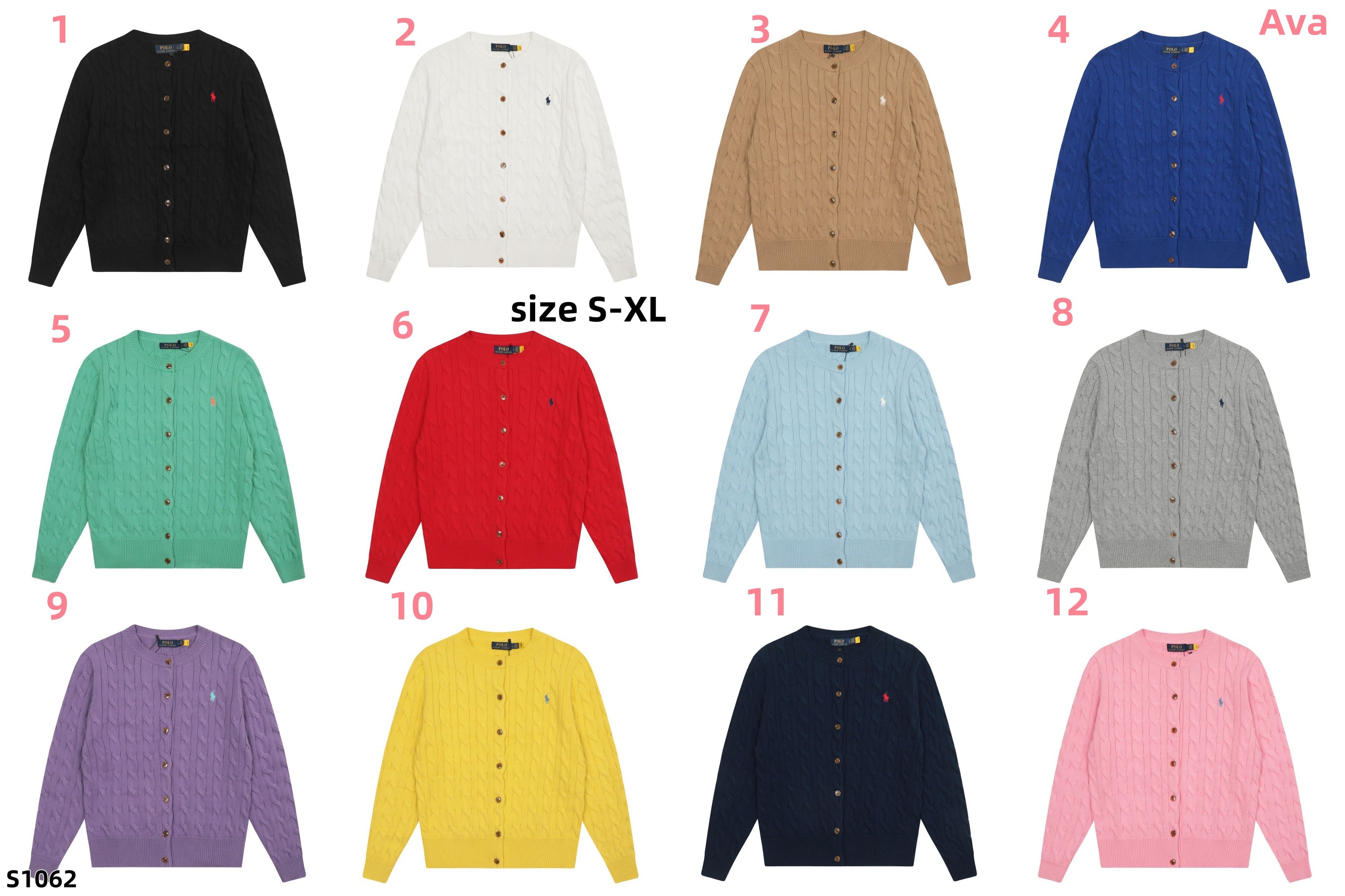 S1062 Ralph Lauren Knit Sweater