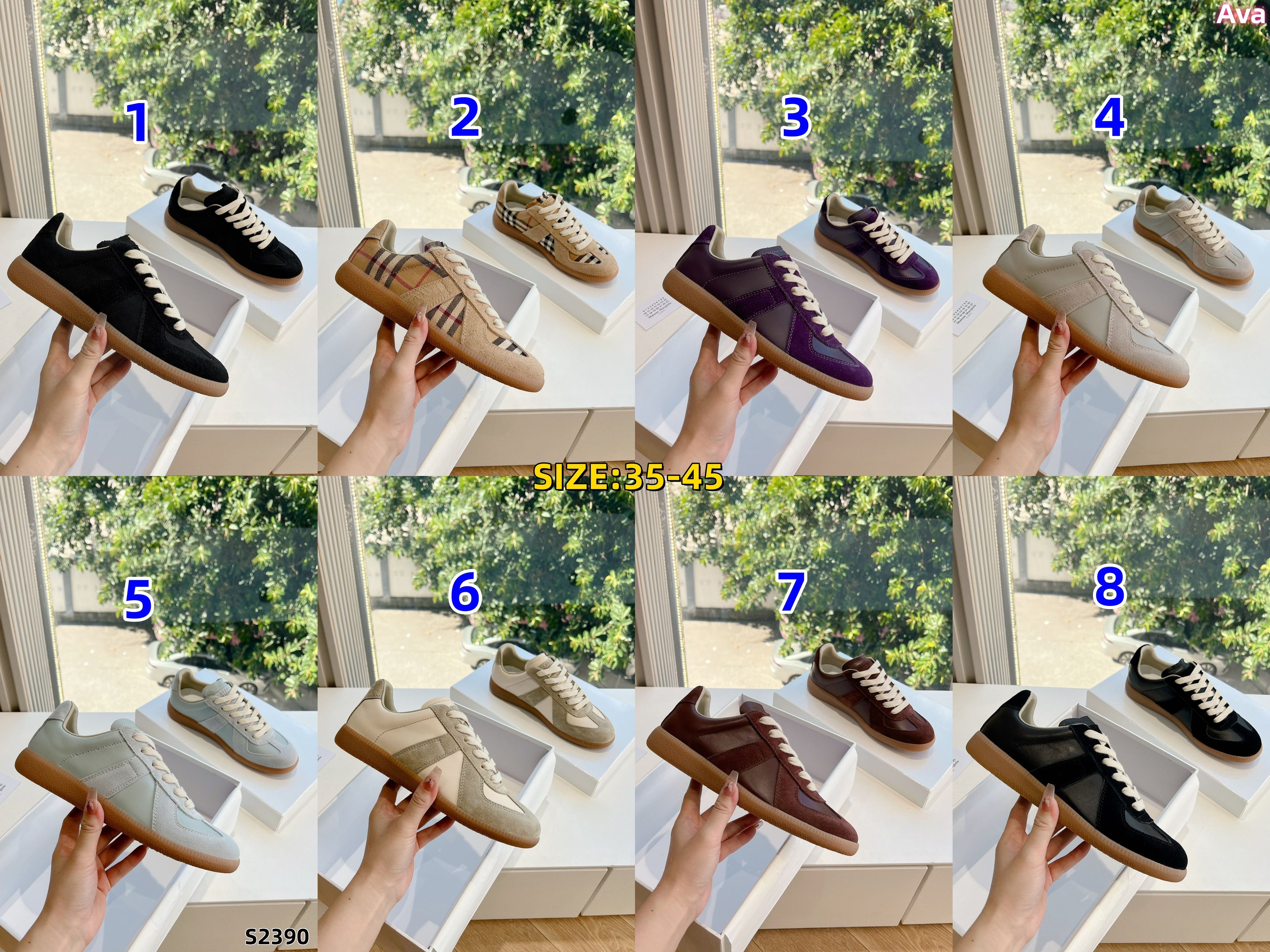 S2390 Maison Margiela MM6 German Training Shoes