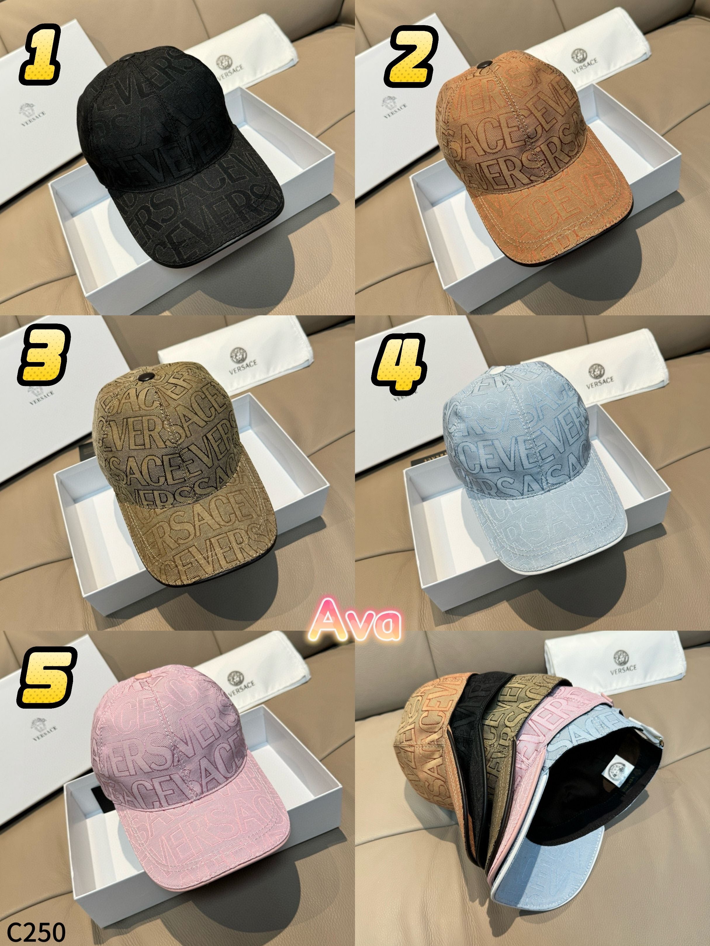 C250 Versace baseball cap