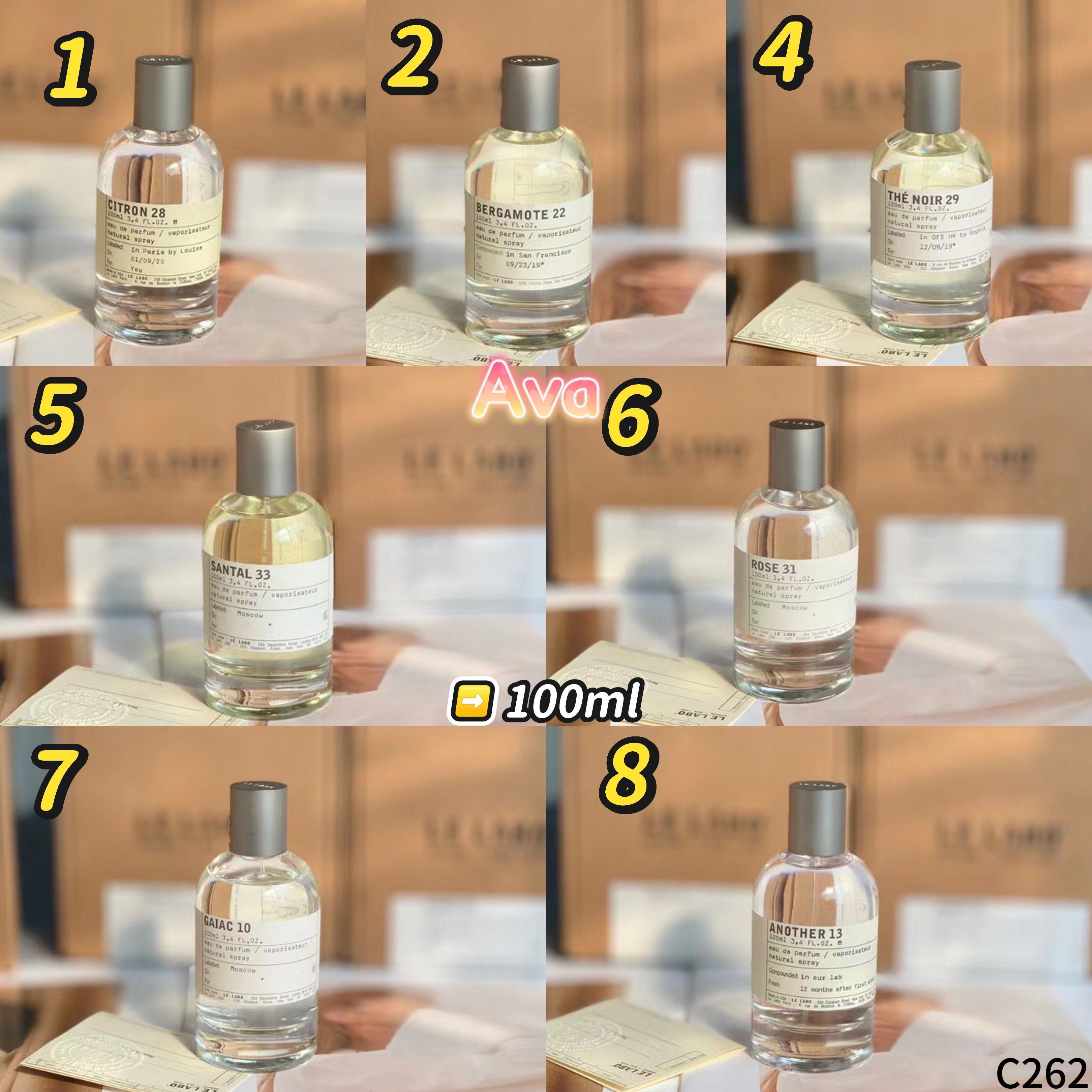 C262 Le Labo perfume