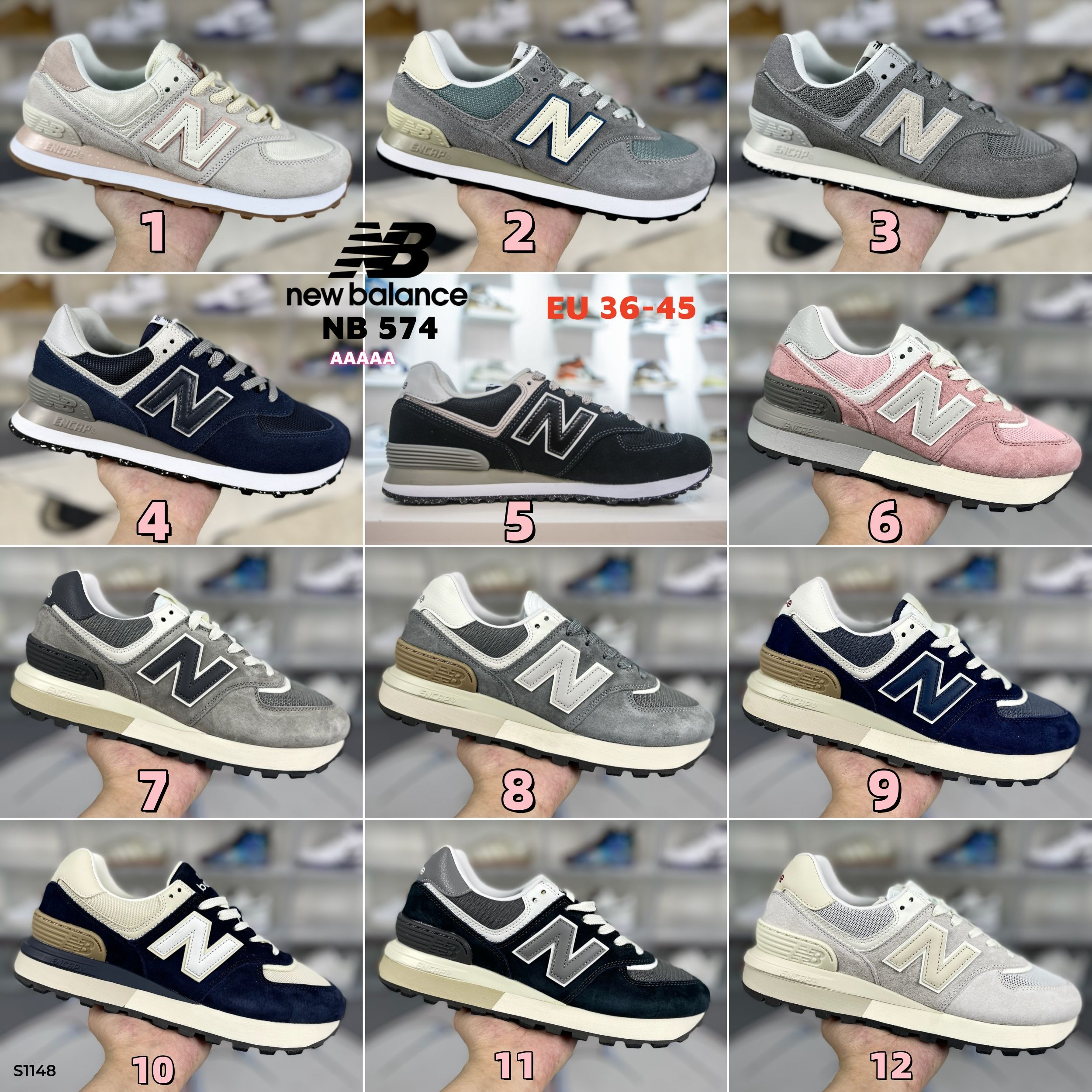 S1148 New Balance NB 574 shoes