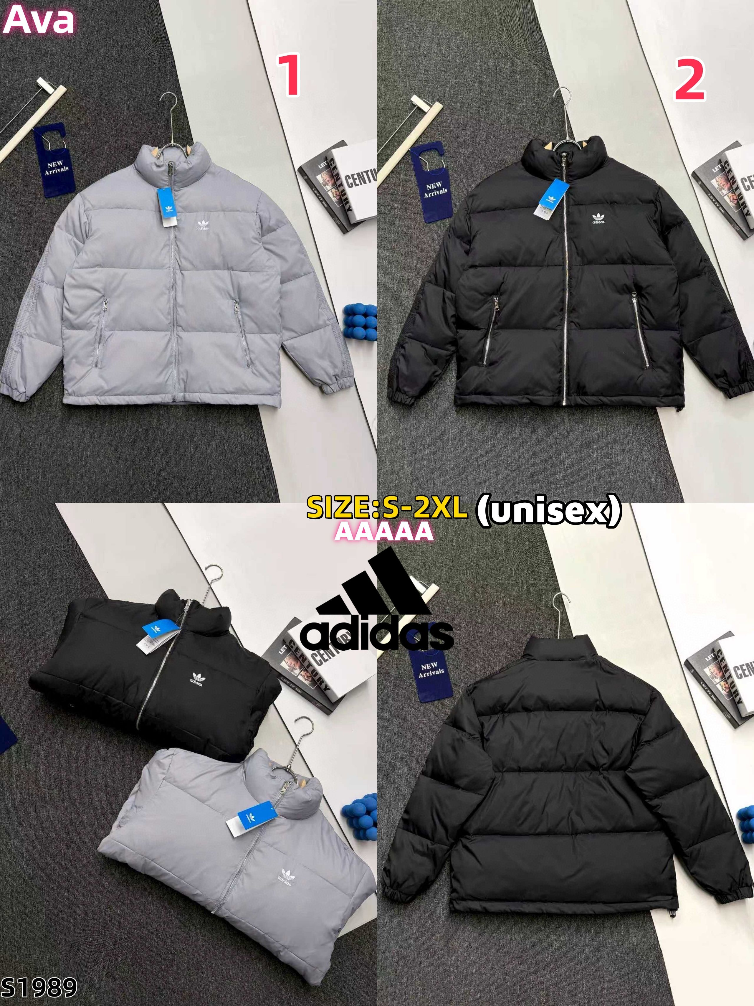 S1989 Adidas down jacket (unisex)