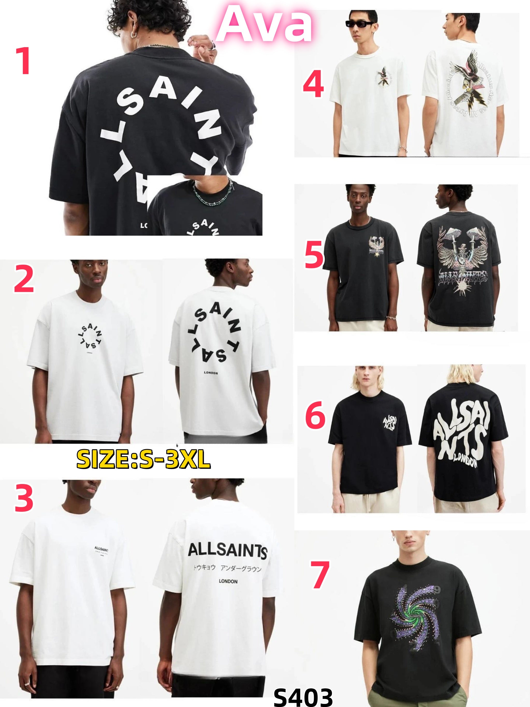 S403 ALL SAINTS T-shirt
