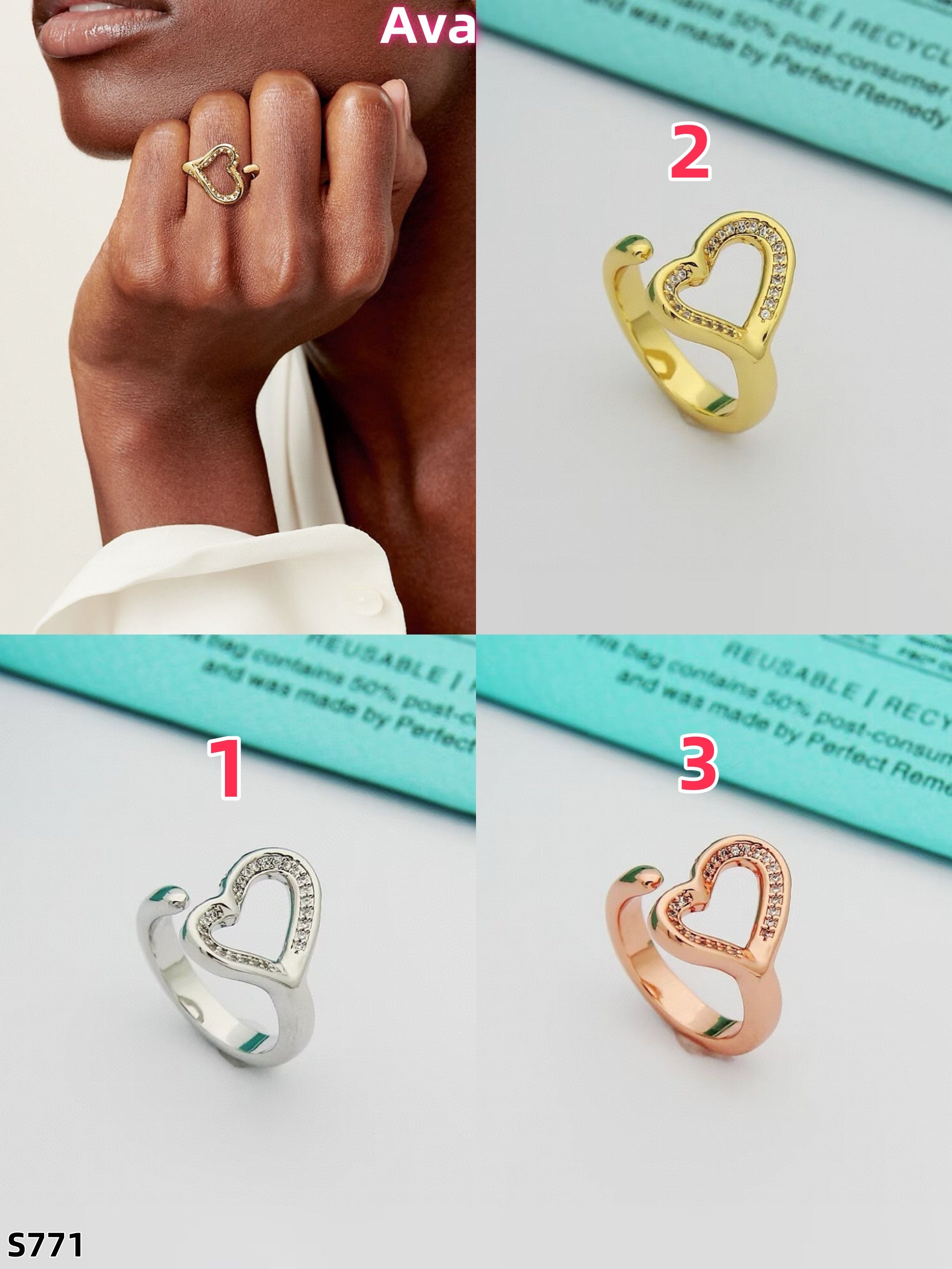 S771 Tiffany ring