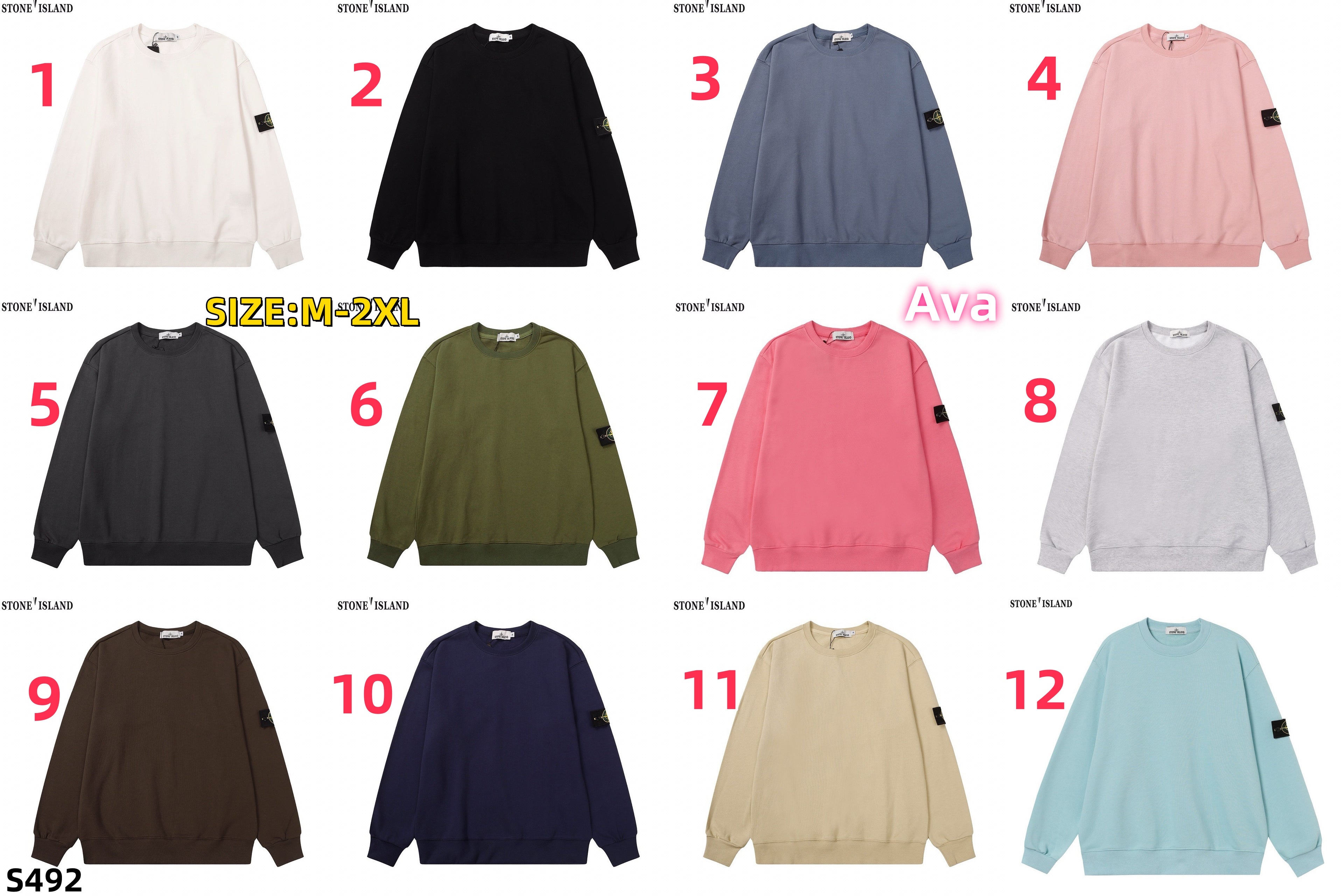 S492 STONE ISLAND sweatshirt