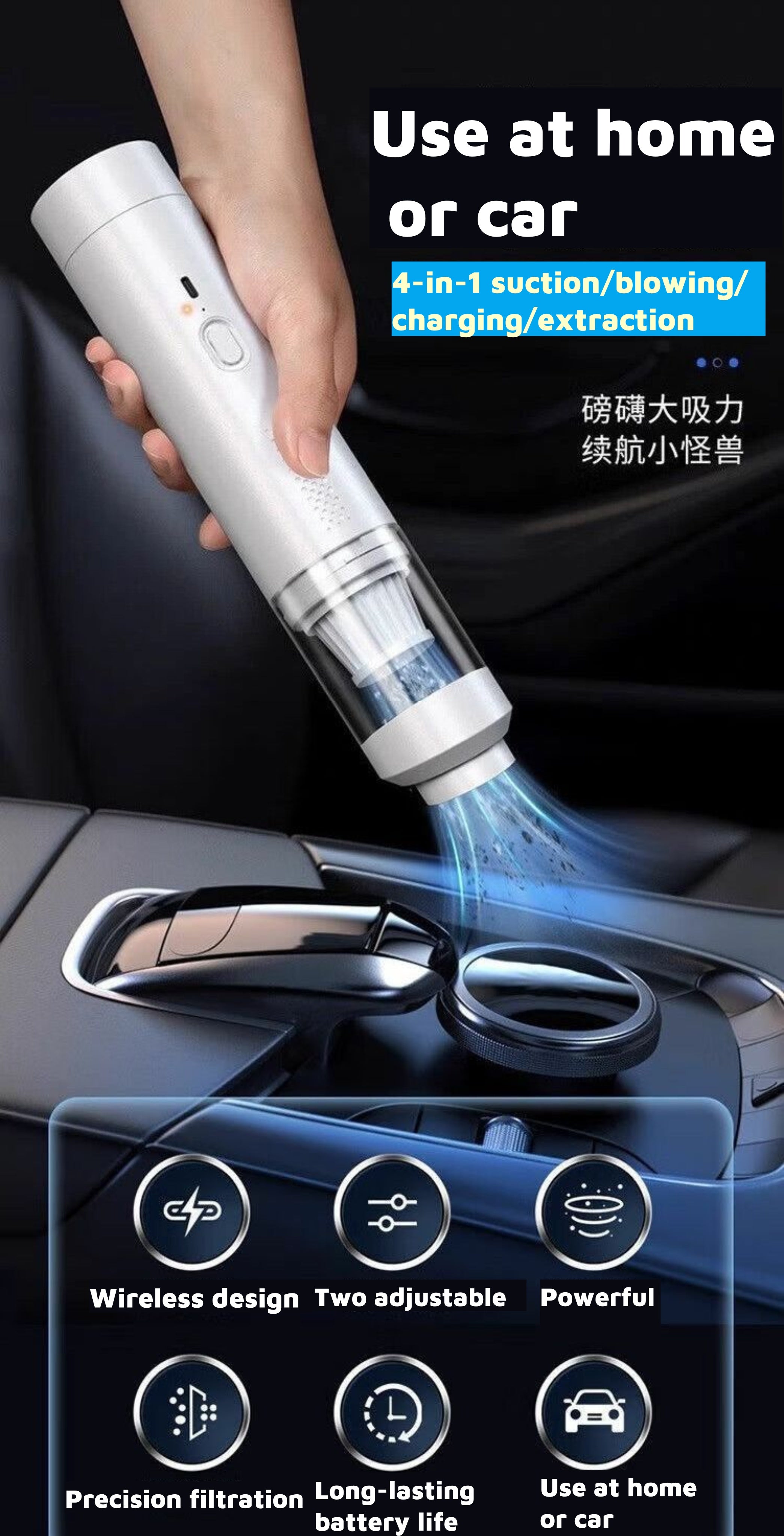 S1162 Car vacuum cleaner