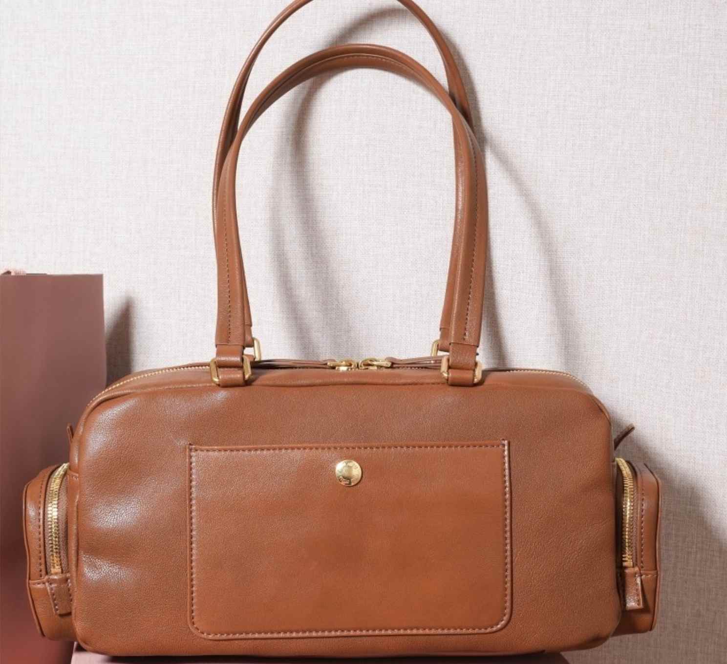 S1283 miu Nappa leather bag