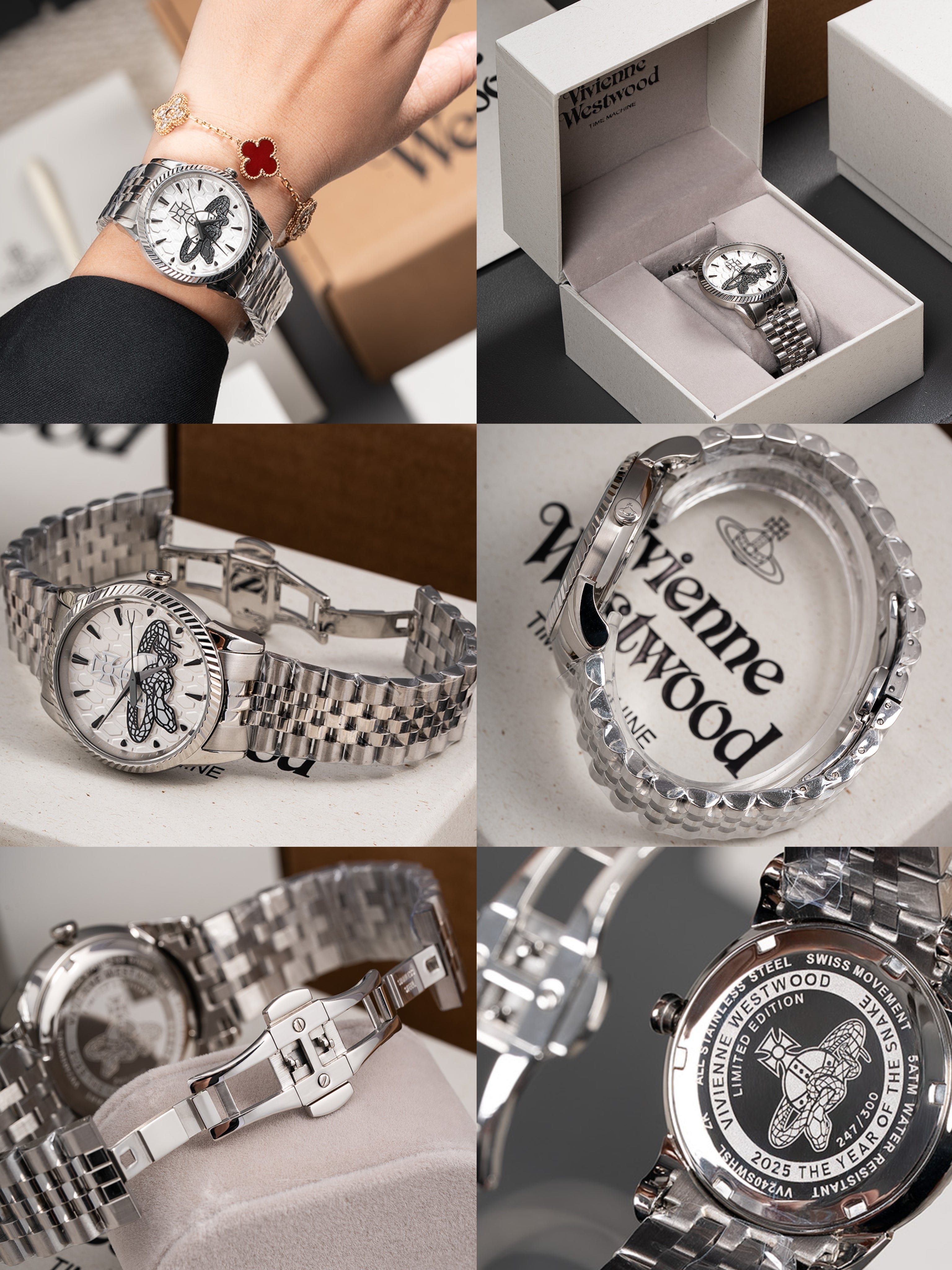S2191 Snake-shaped watch