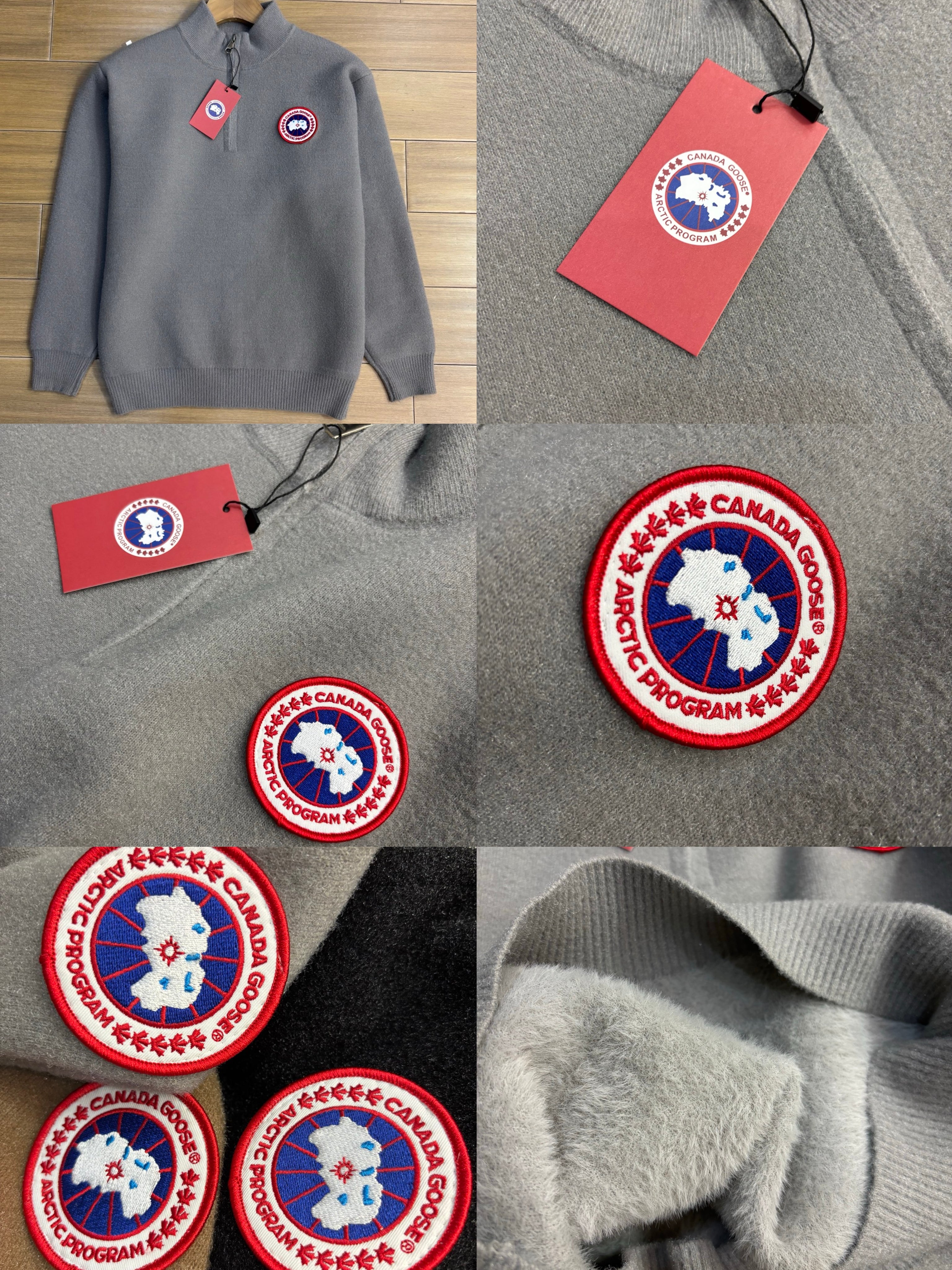 S2147 Canada Goose Mink Fleece Knit Jacket