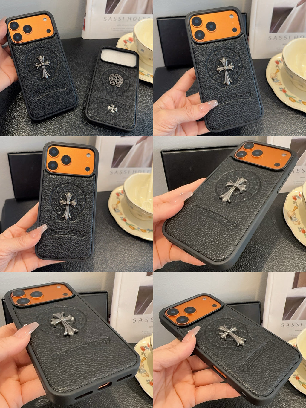 S2172 Chrome Hearts Phone Case
