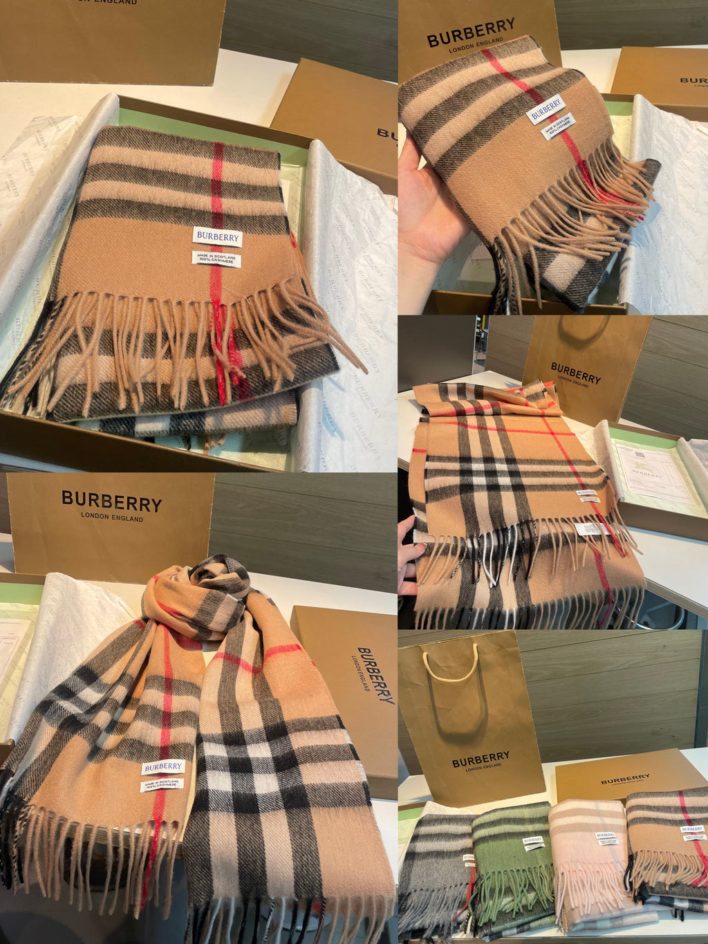 S2187 Burberry Scarf