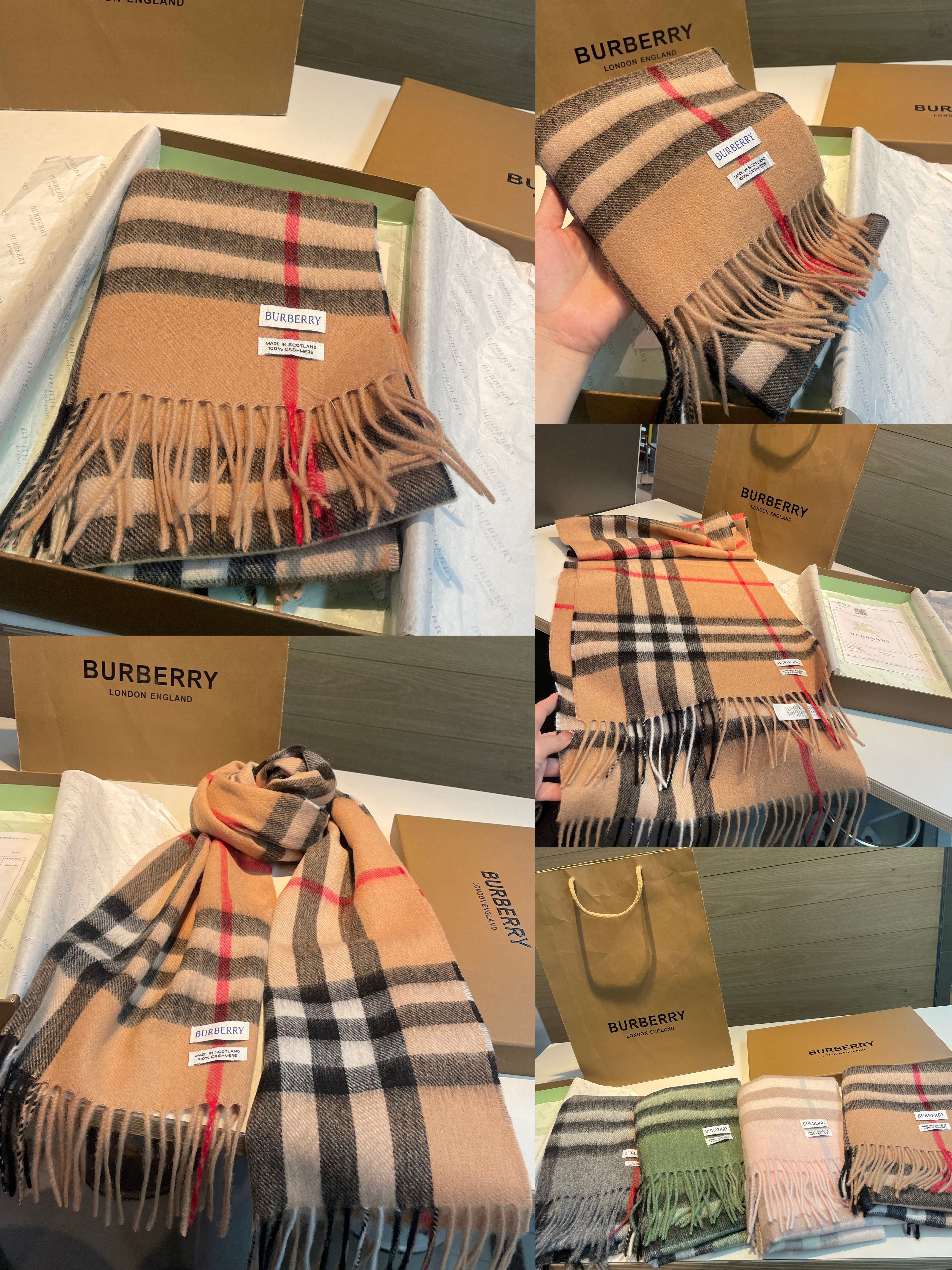 S2187 Burberry Scarf