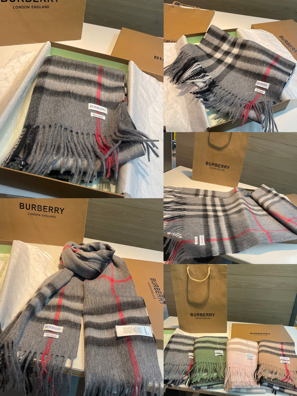 S2187 Burberry Scarf