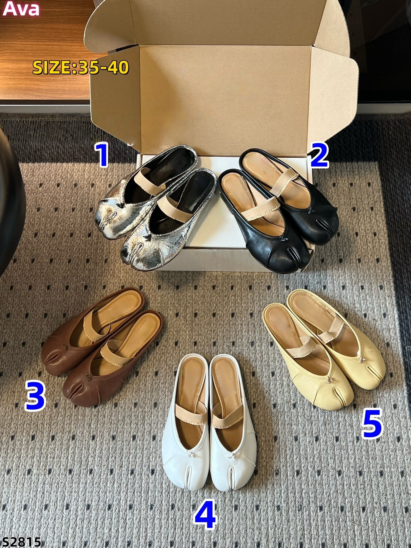 S2815 Tabi shoe
