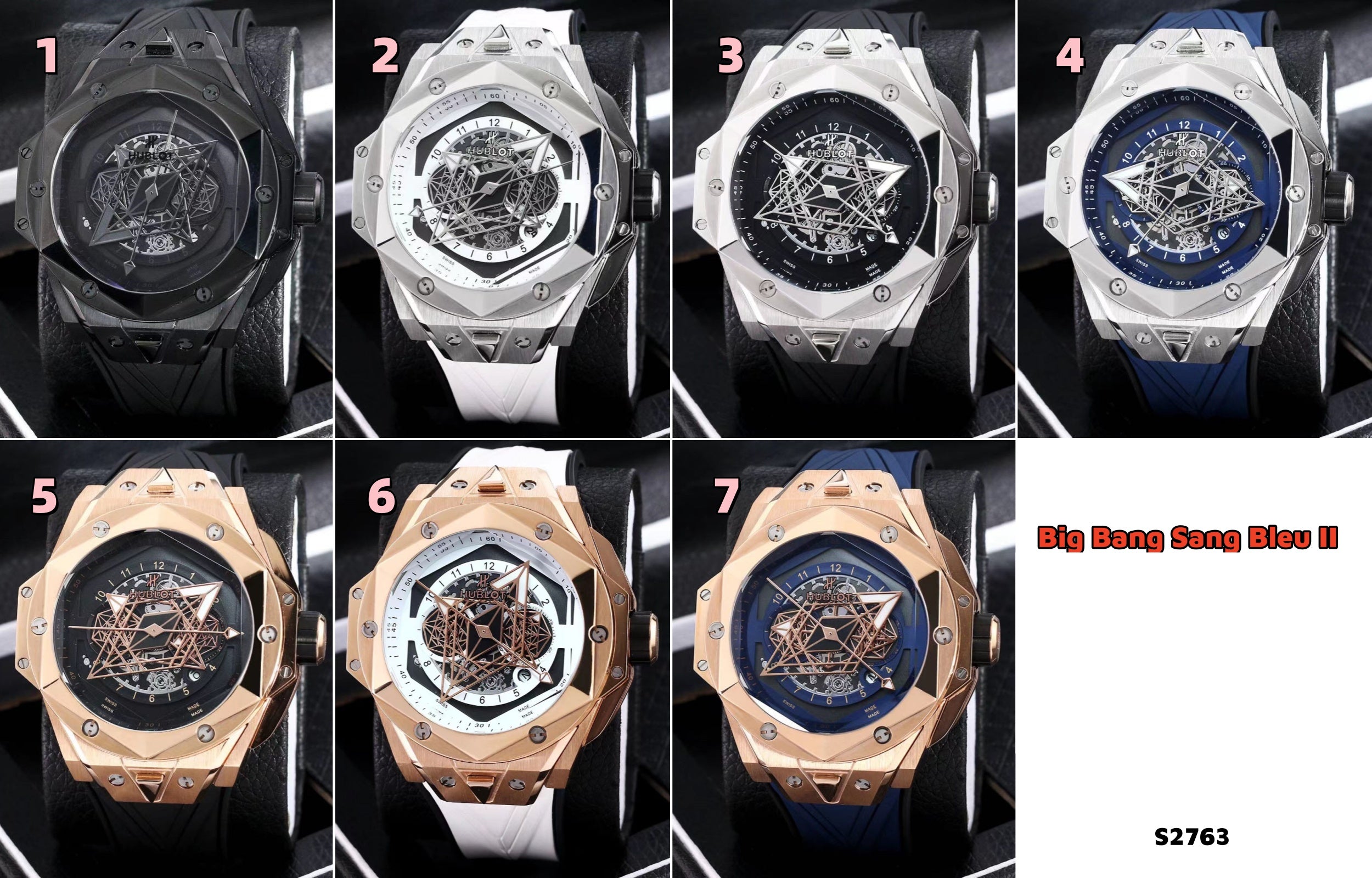 S2763 Big Bang Sang Bleu II Watch
