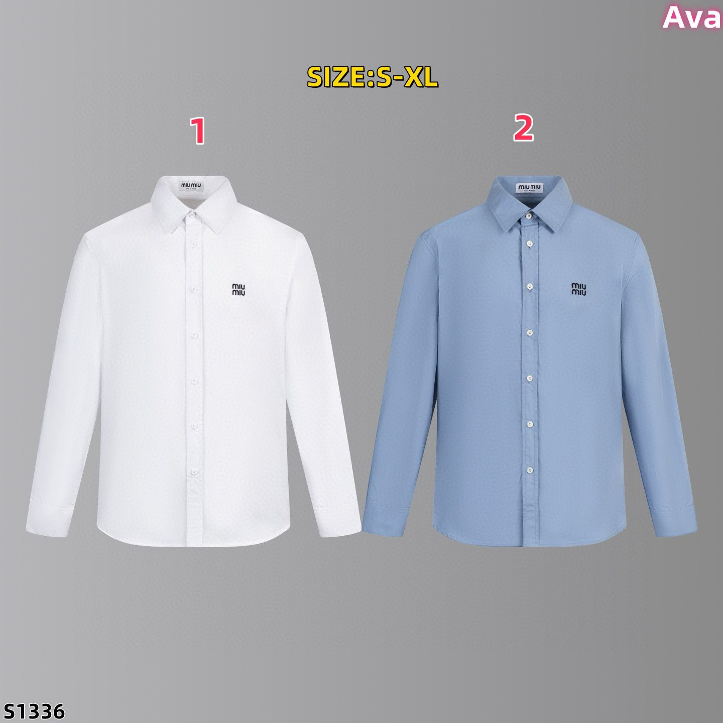 S1336 Miu Miu shirt